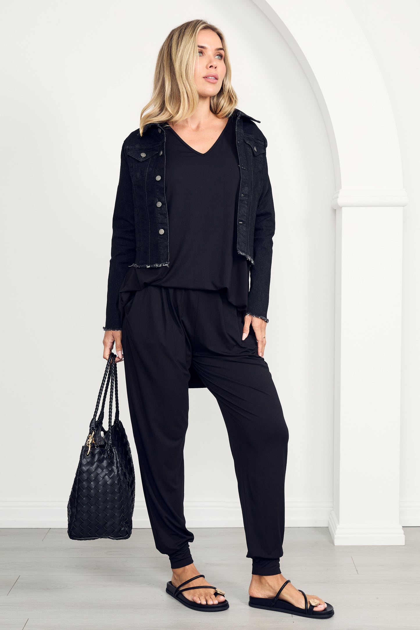 EVERYDAY Bamboo Long Pant | Black
