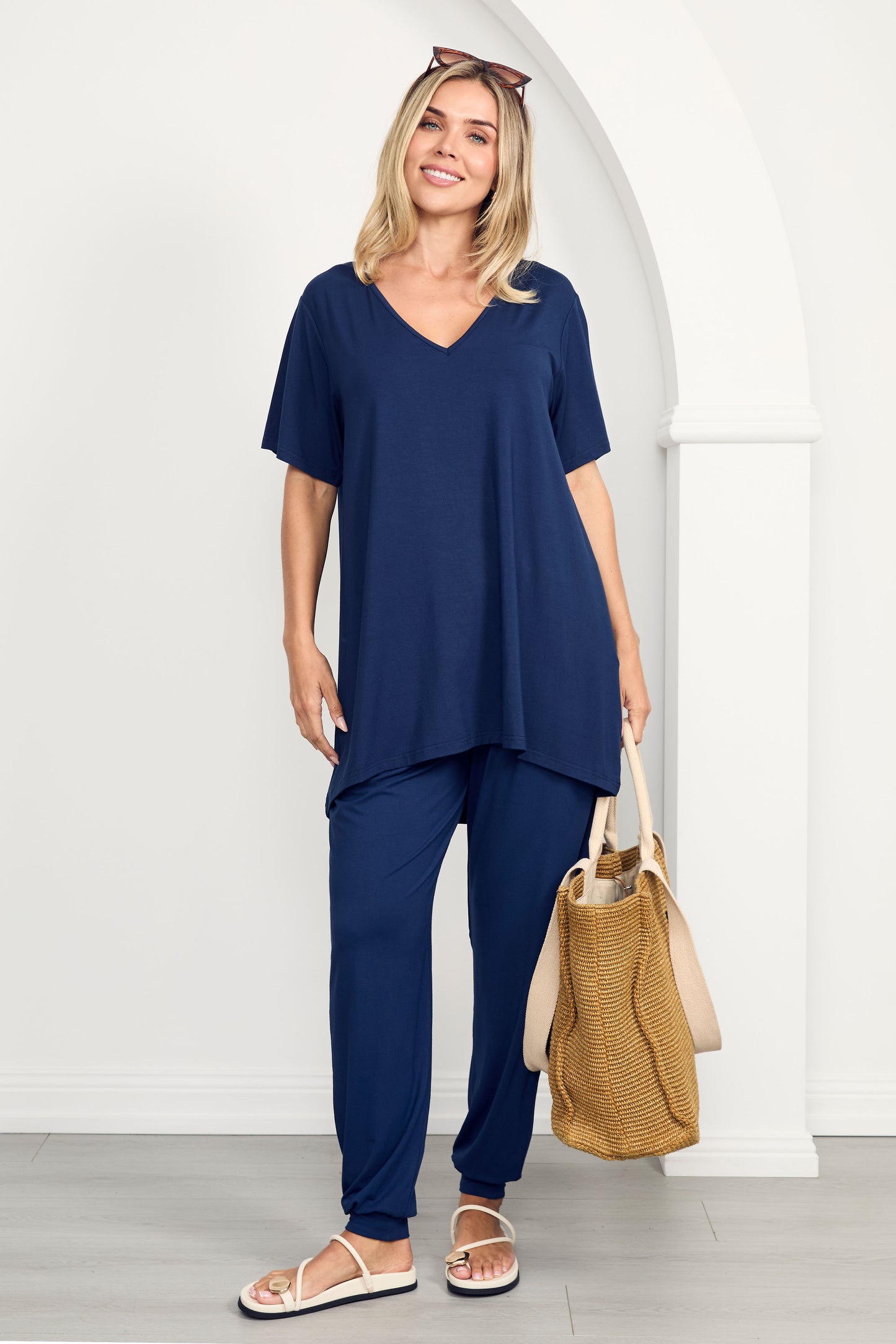 EVERYDAY Bamboo Long Pant | Navy