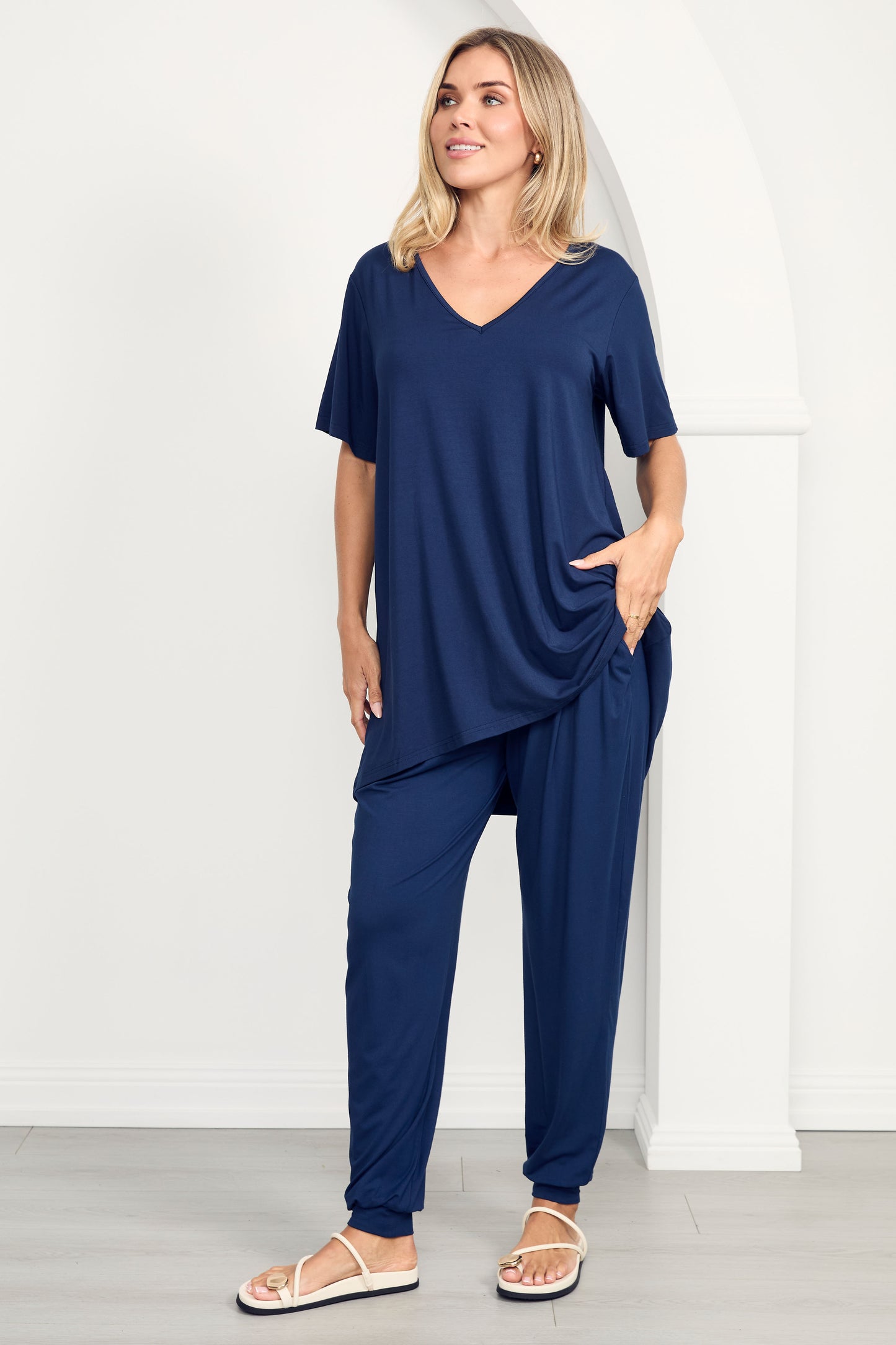 EVERYDAY Bamboo Long Pant | Navy