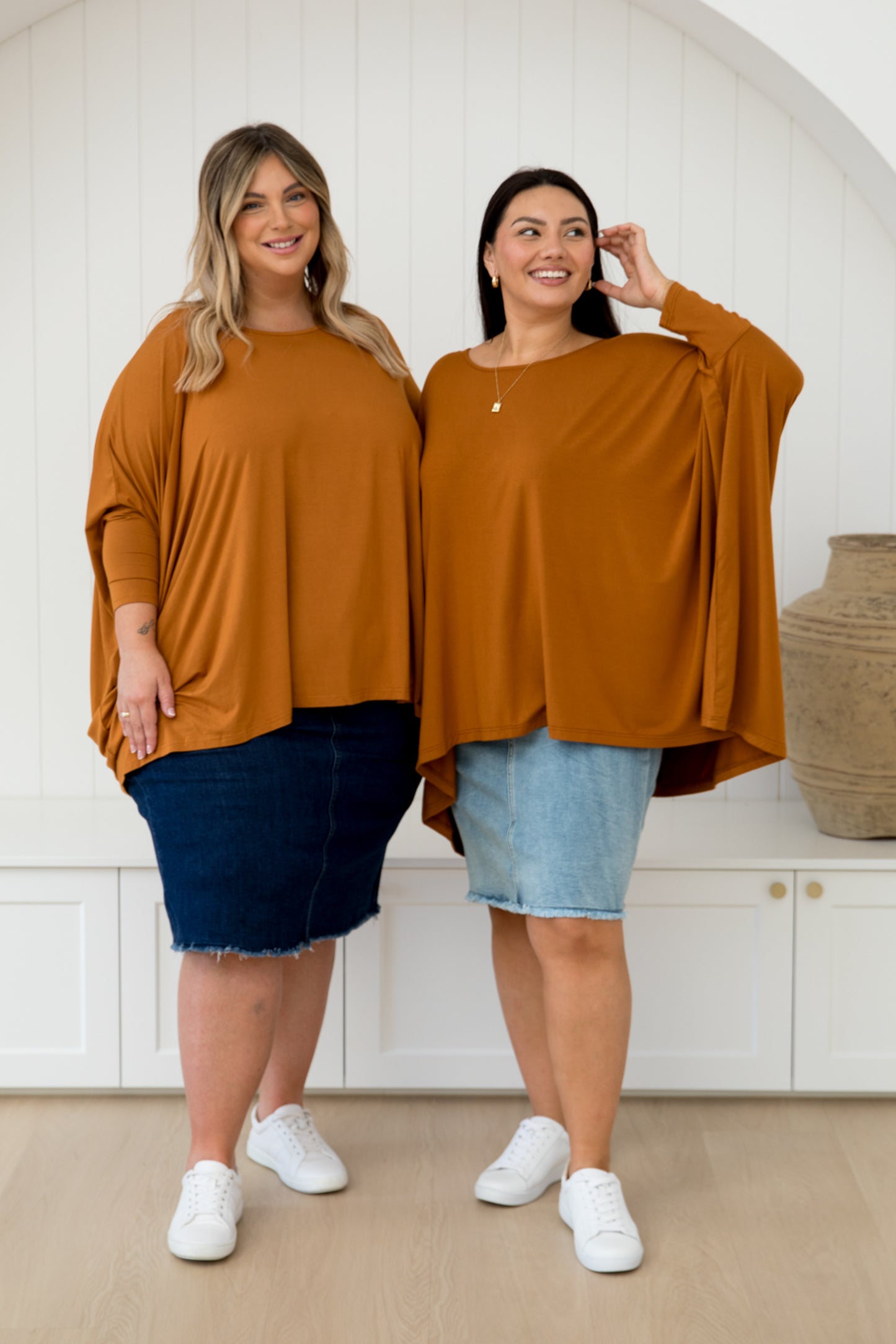 Long Sleeve Essential Top | Butterscotch