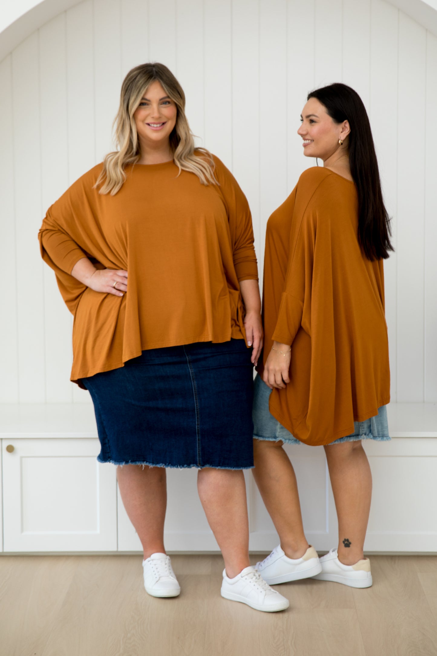 Long Sleeve Essential Top | Butterscotch