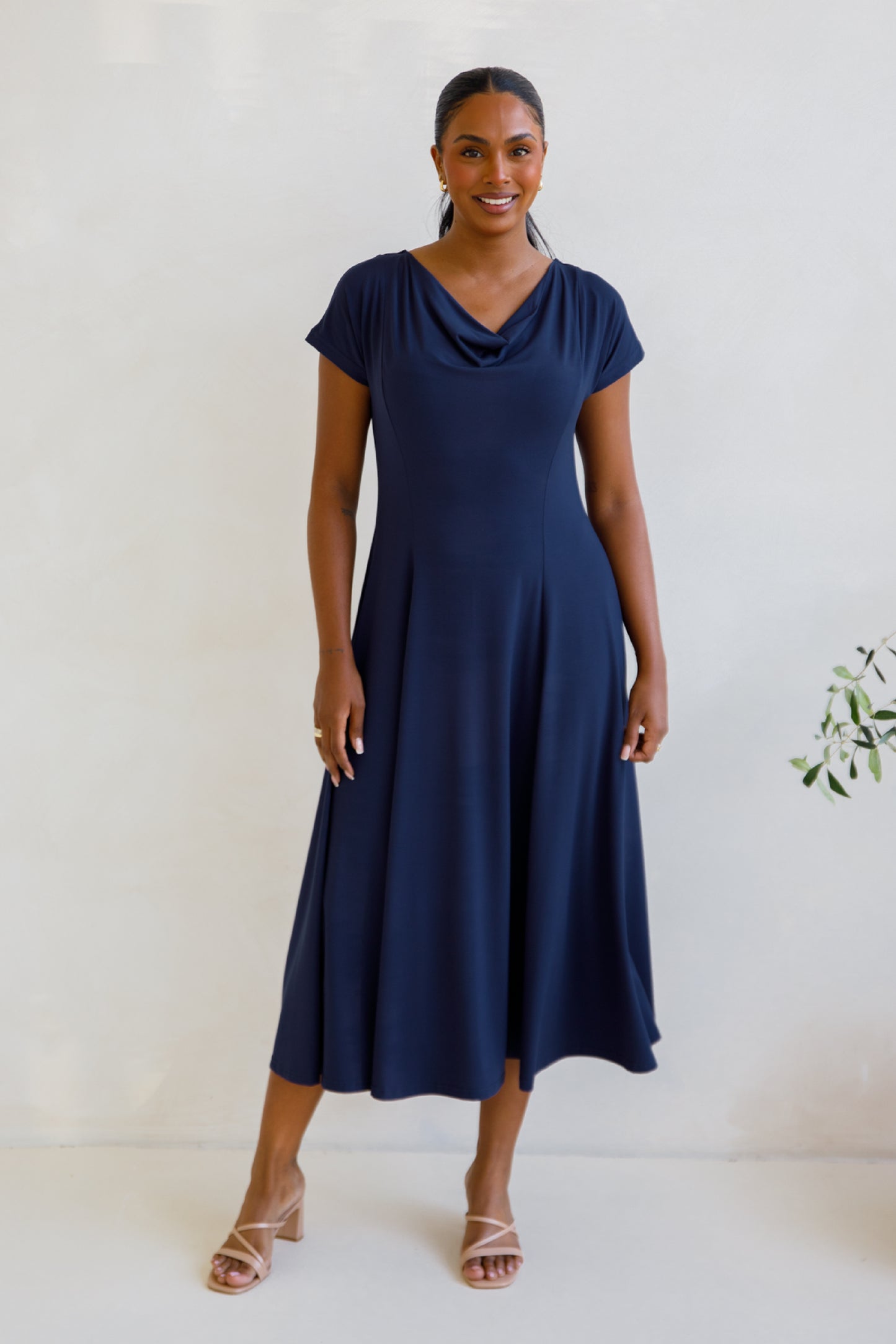 Eve Dress | Navy