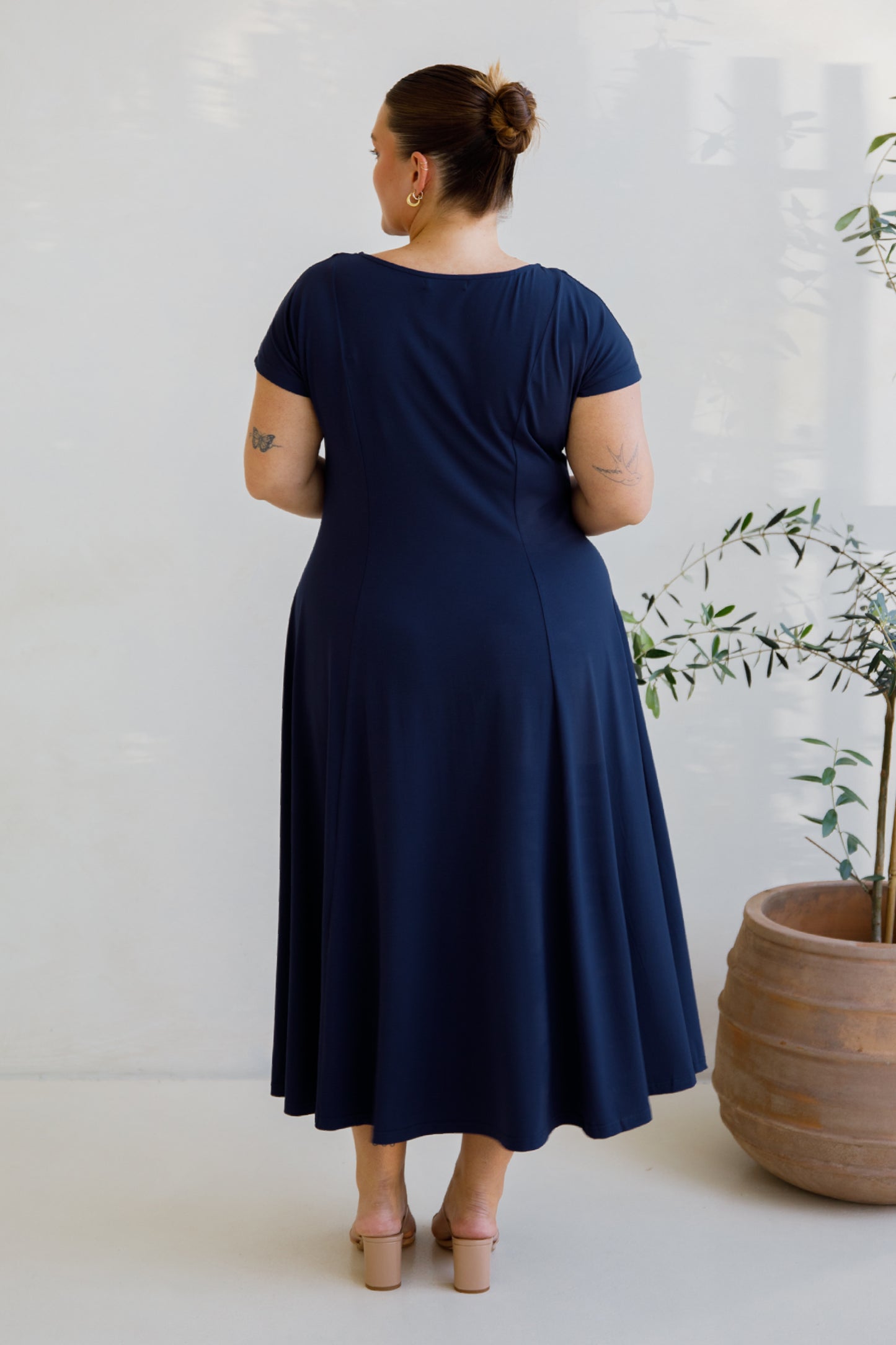 Eve Dress | Navy