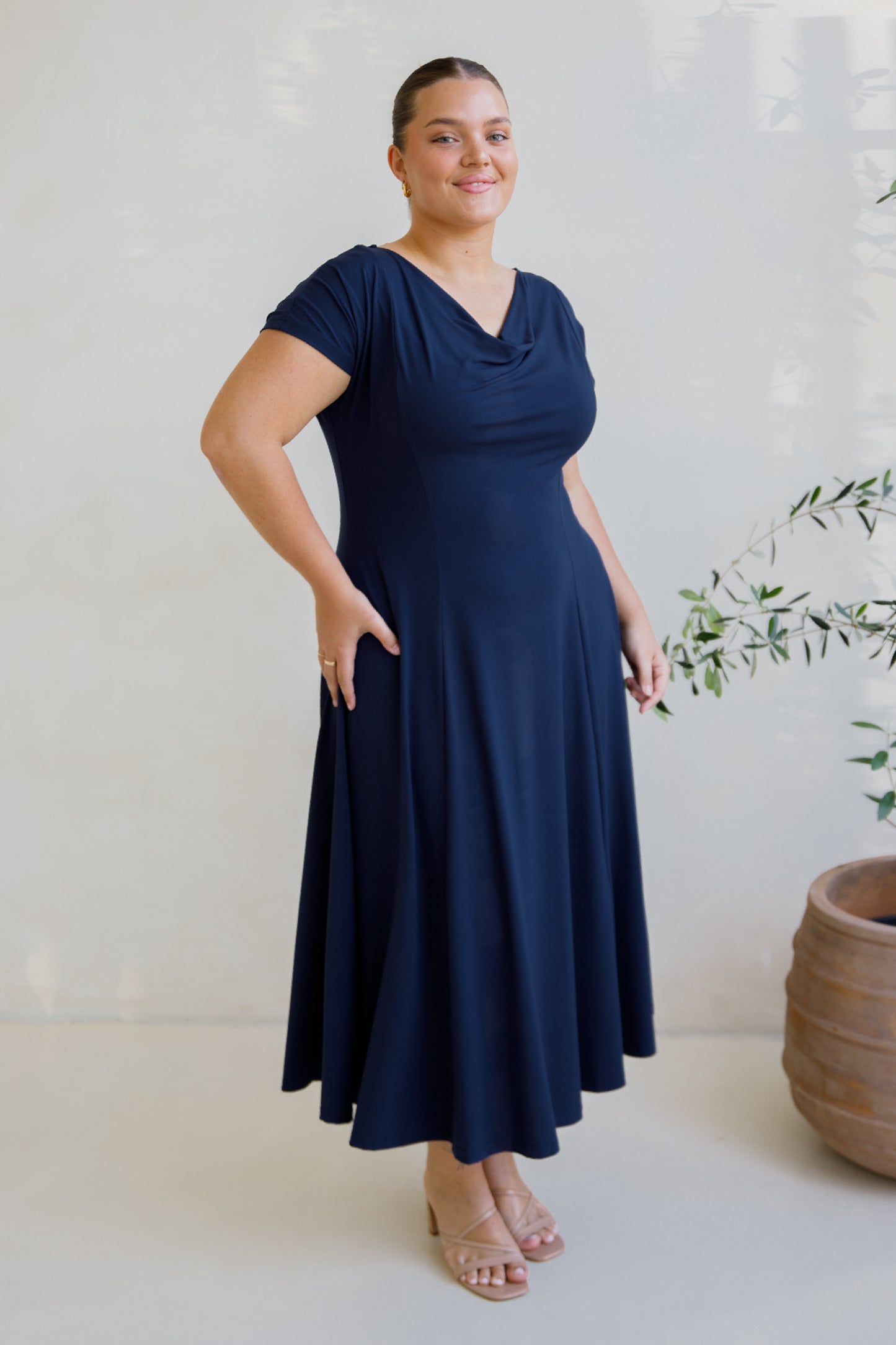 Eve Dress | Navy