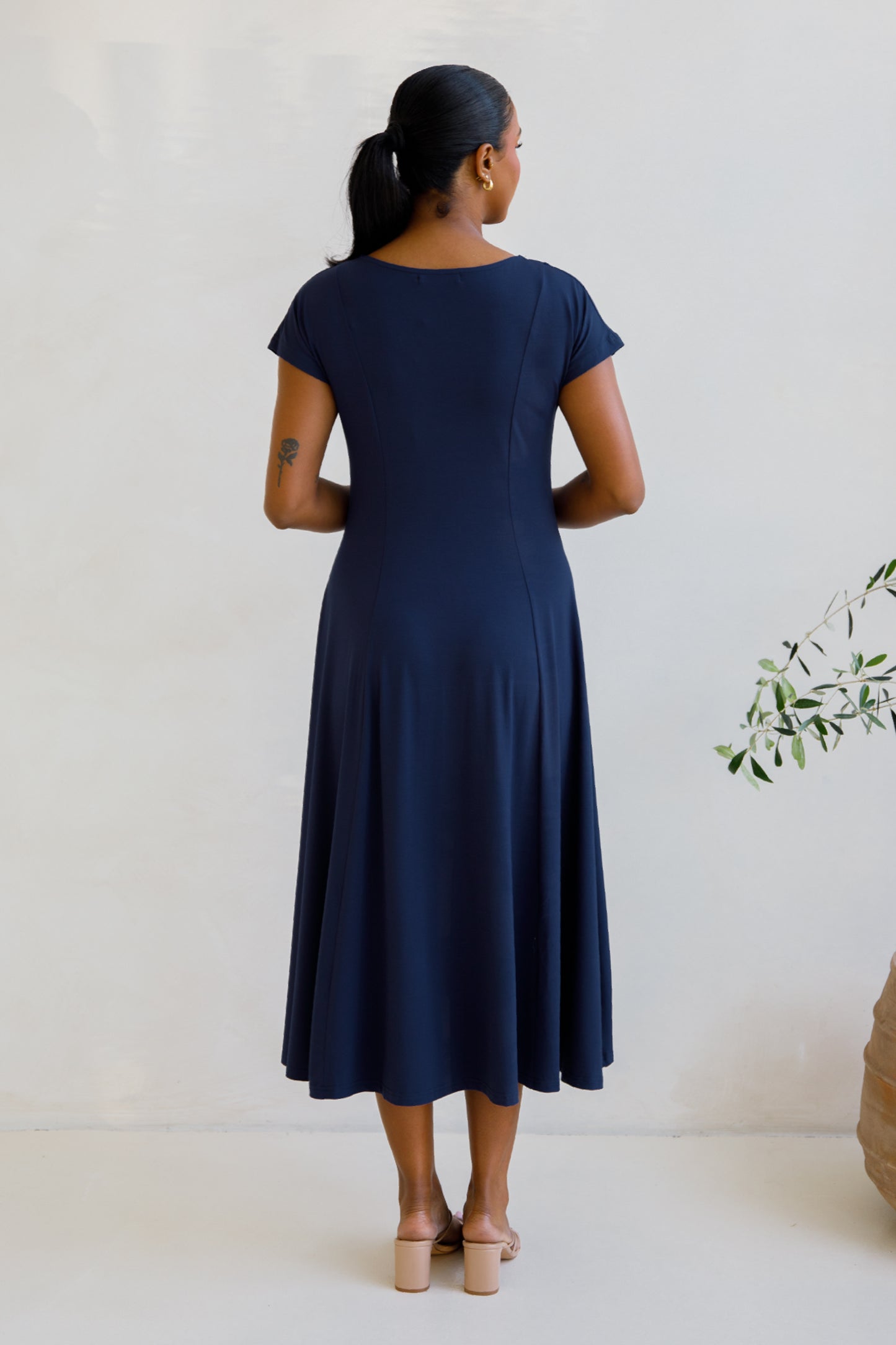 Eve Dress | Navy