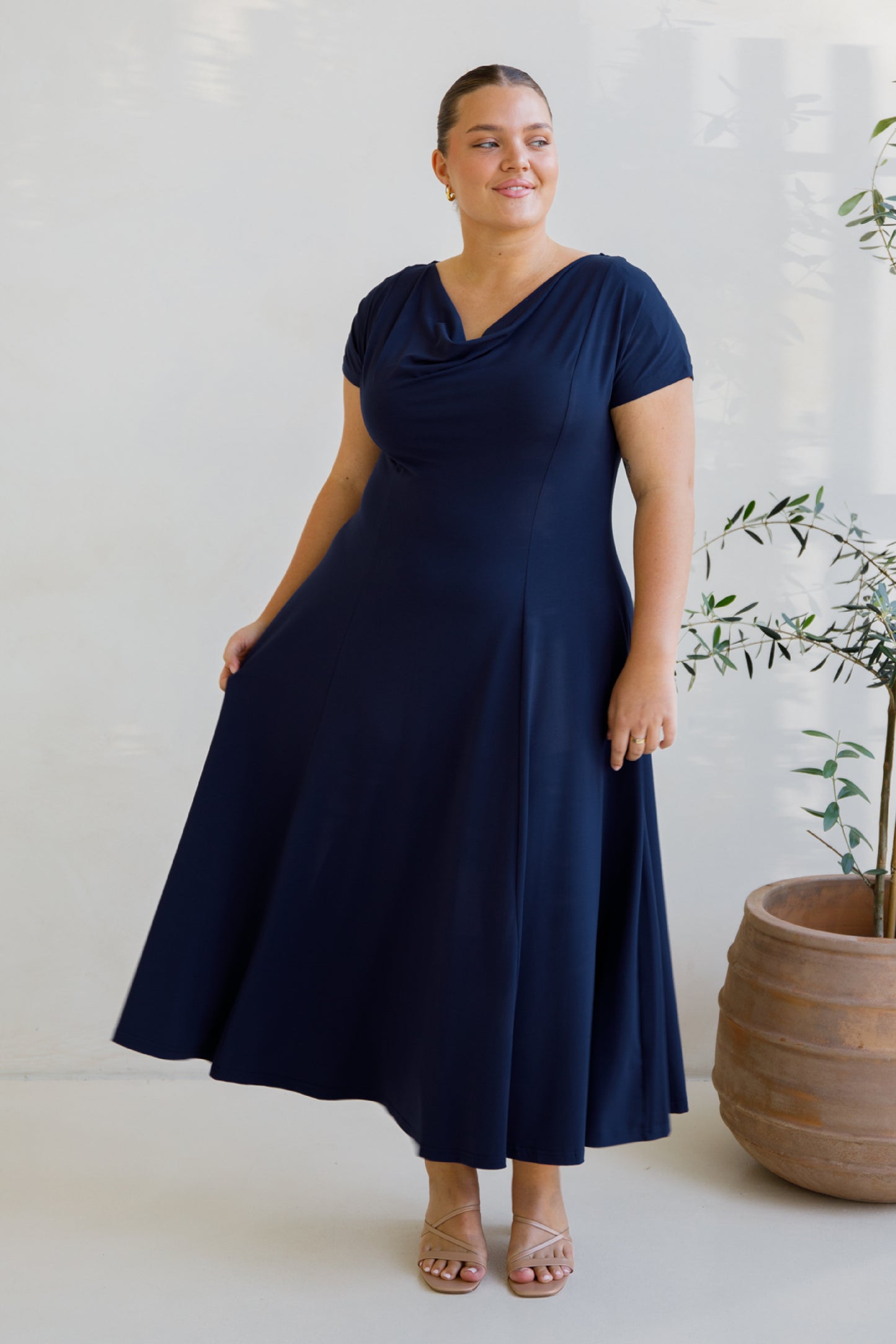 Eve Dress | Navy