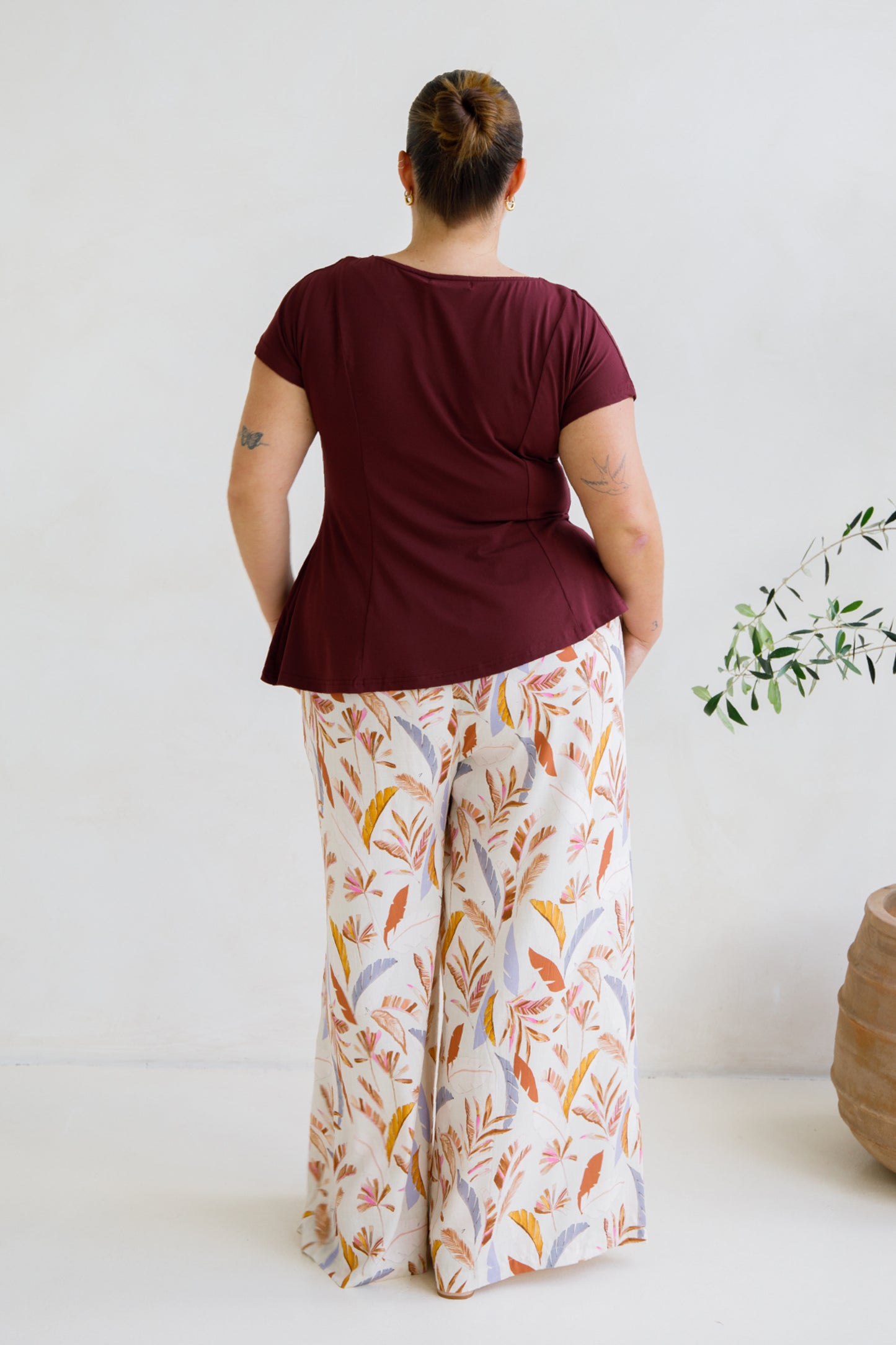 Eve Top | Cranberry