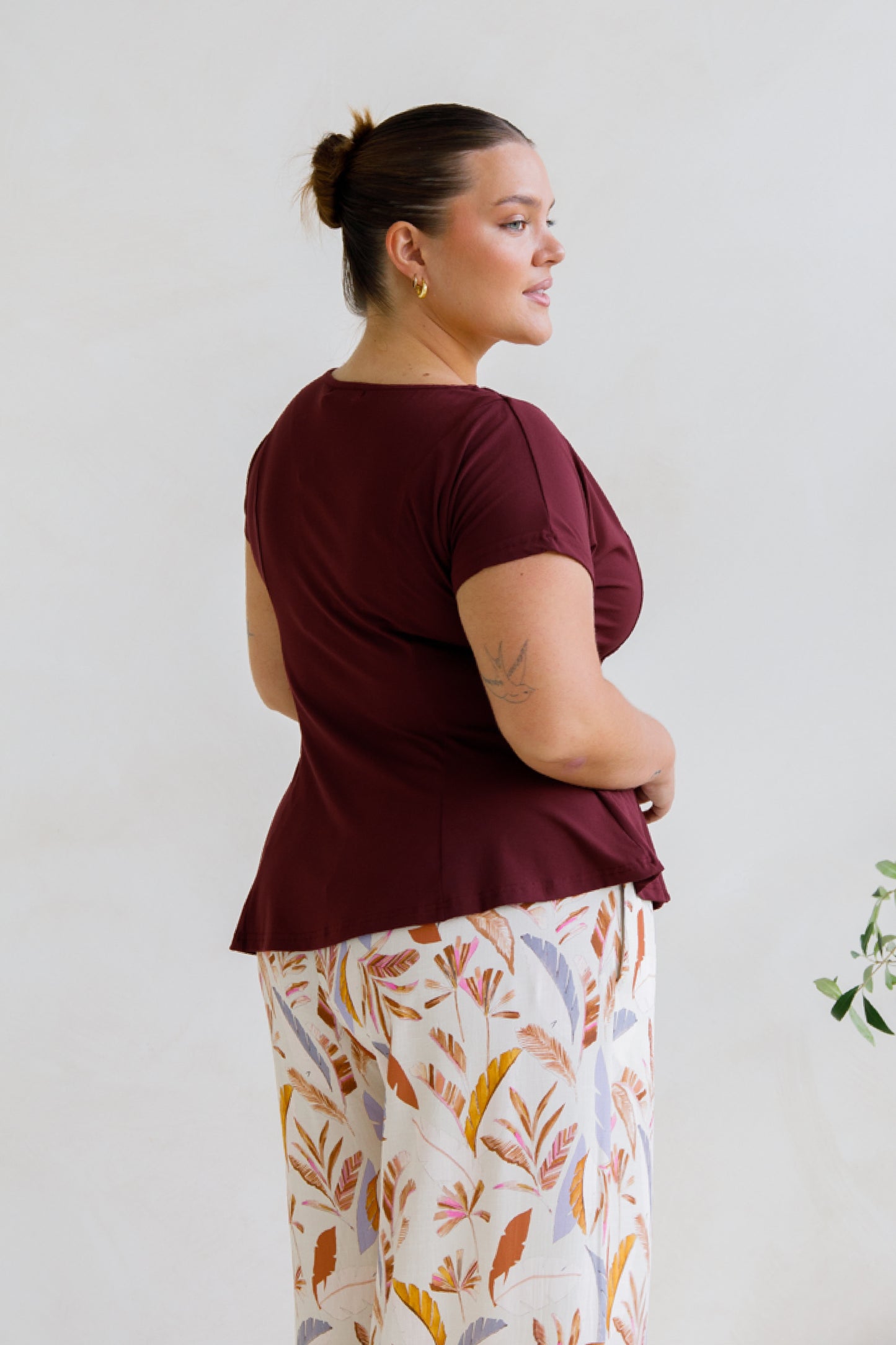 Eve Top | Cranberry