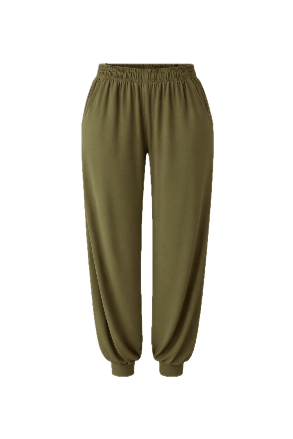 Everyday Bamboo Pant in Moss Green