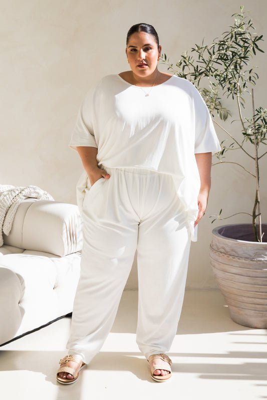 Everyday Lounge Pant in White