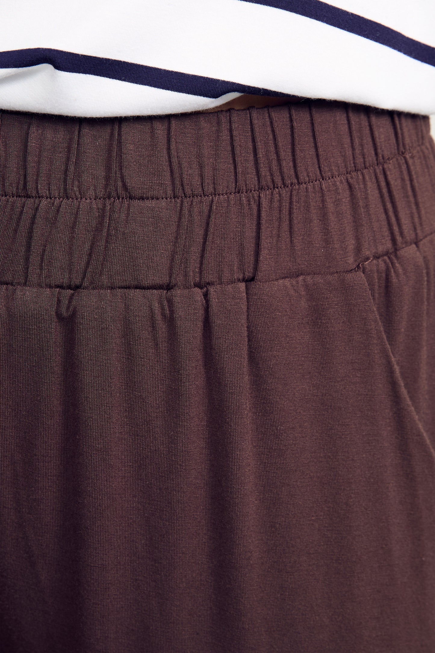 FRANKIE Bamboo Cropped Pant | Chocolate