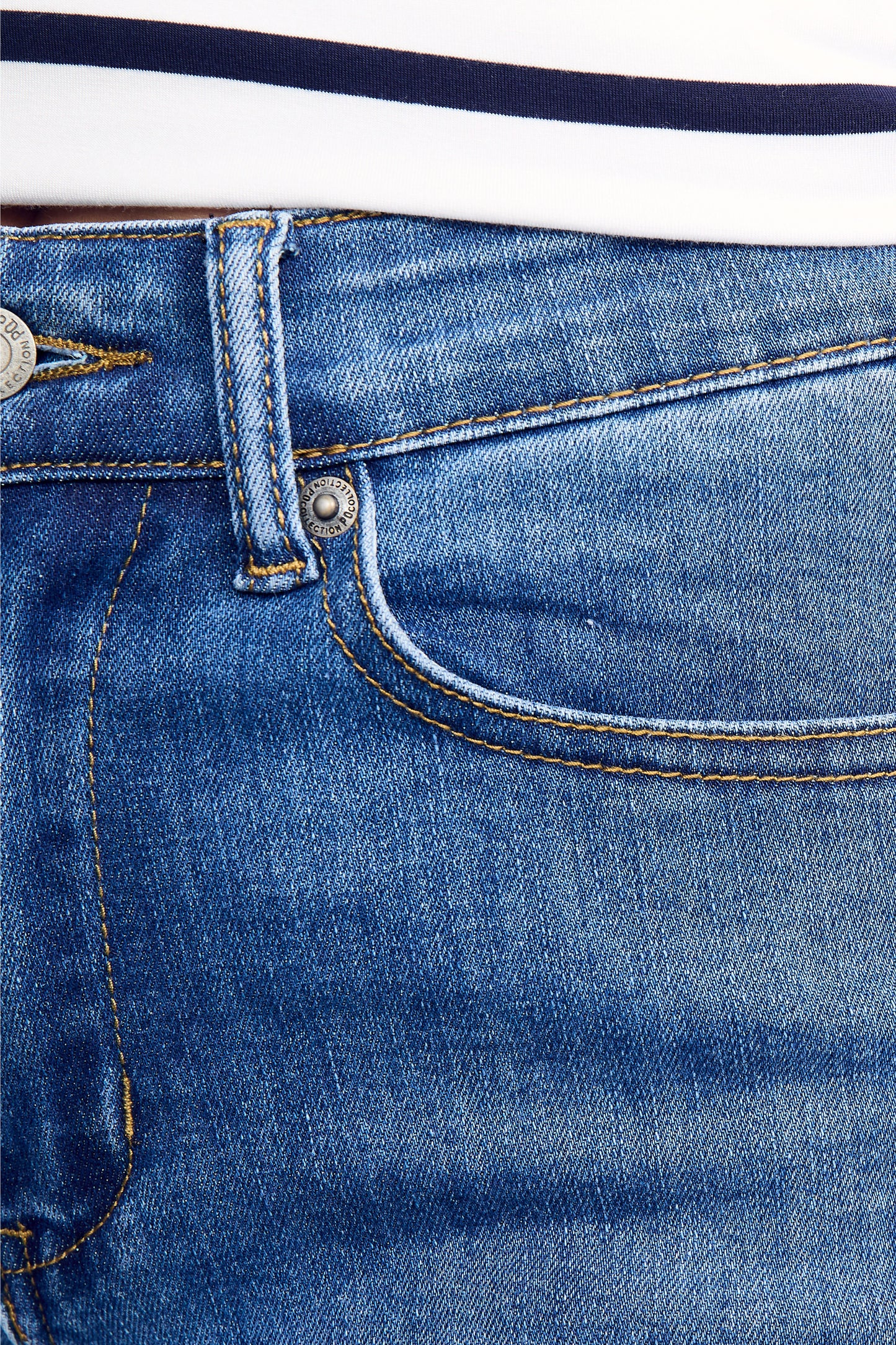 FRAY Stretch Denim Slim Fit Jean | Mid Wash