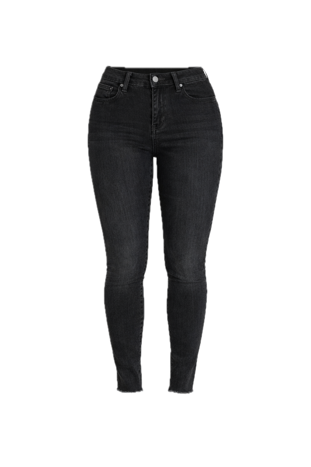 FRAY Stretch Denim Slim Fit Jean | Black