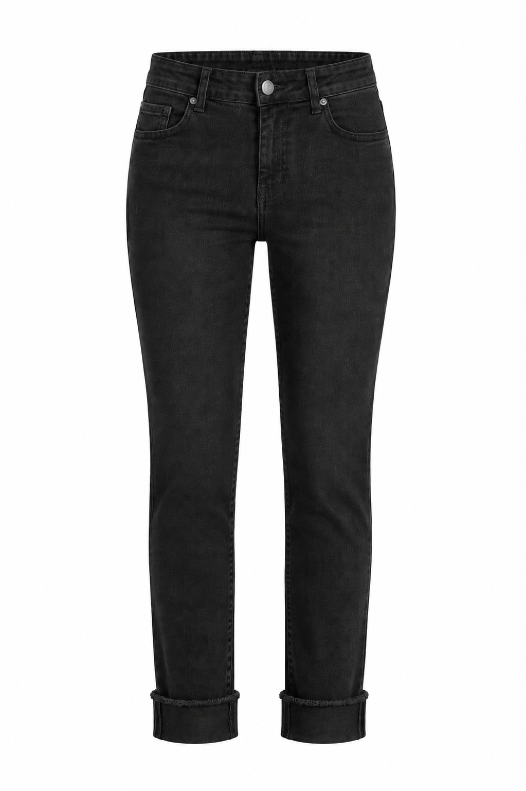 FRAY Stretch Denim Slim Fit Jean | Black