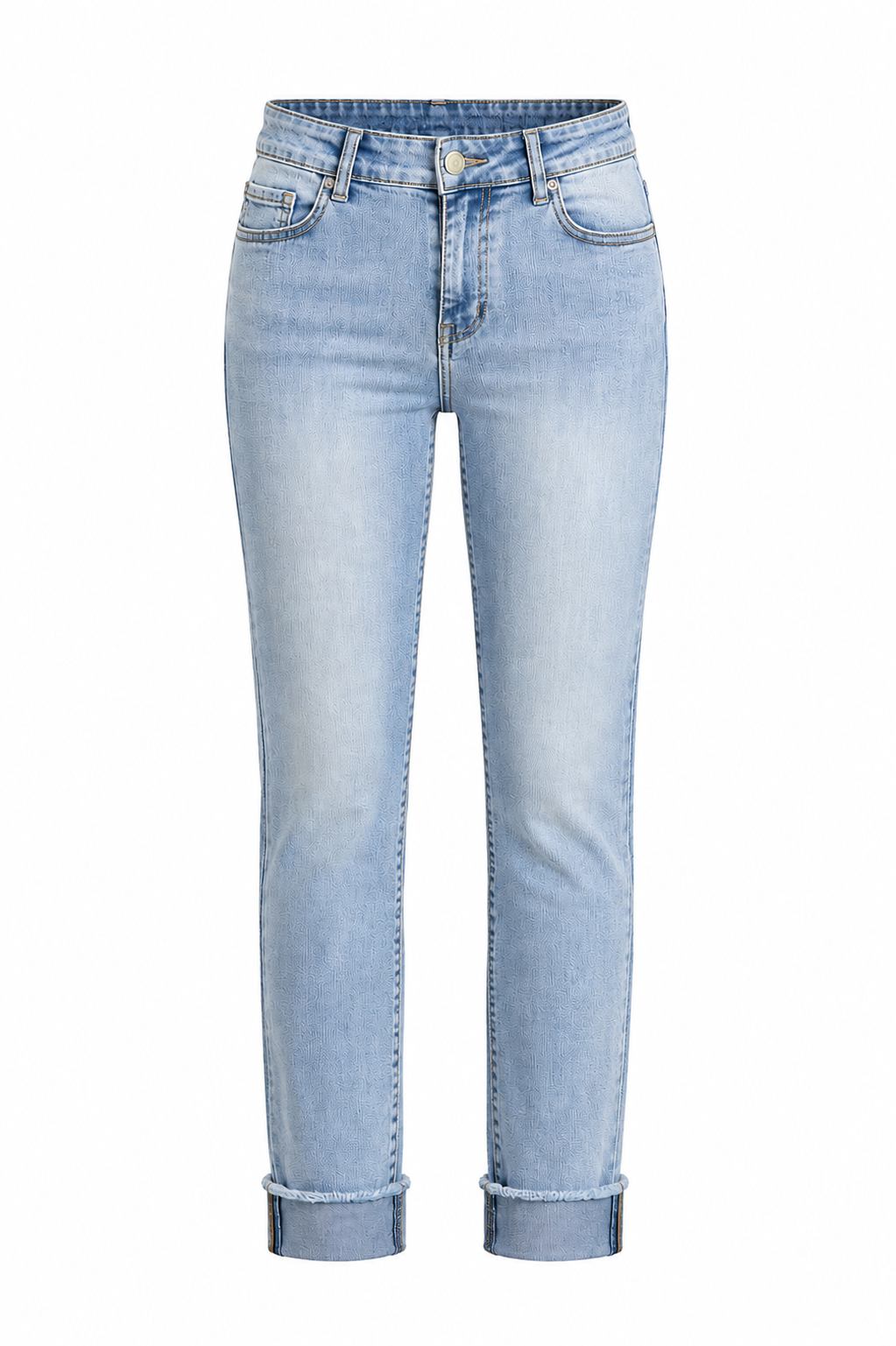FRAY Stretch Denim Slim Fit Jean | Light Wash