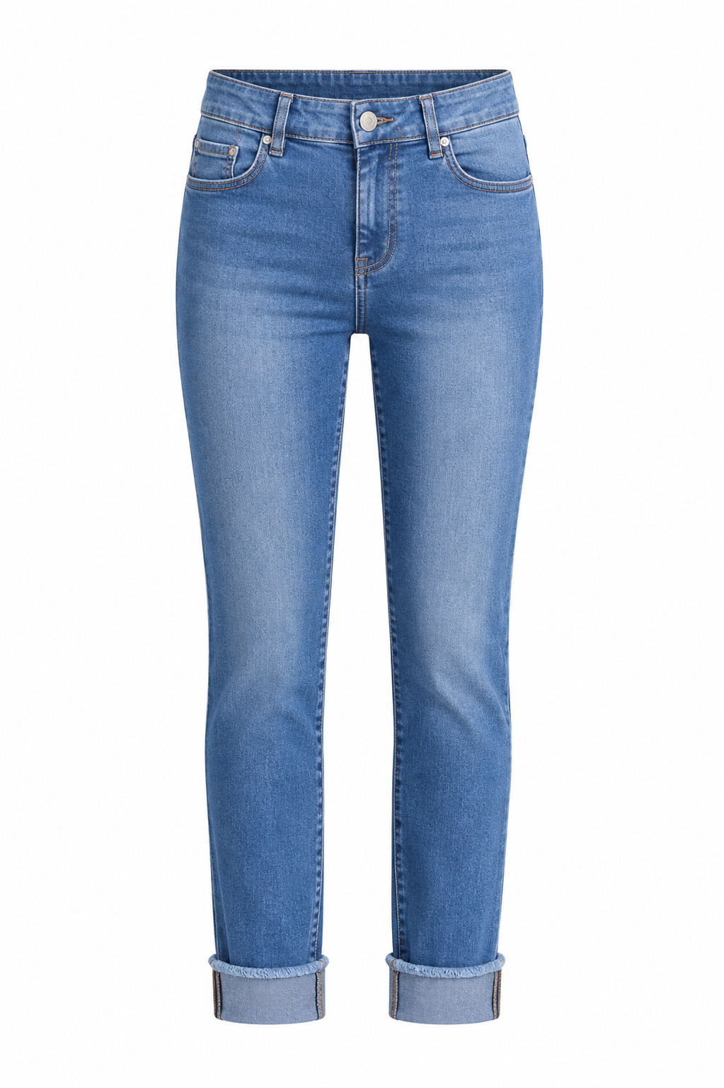 FRAY Stretch Denim Slim Fit Jean | Mid Wash