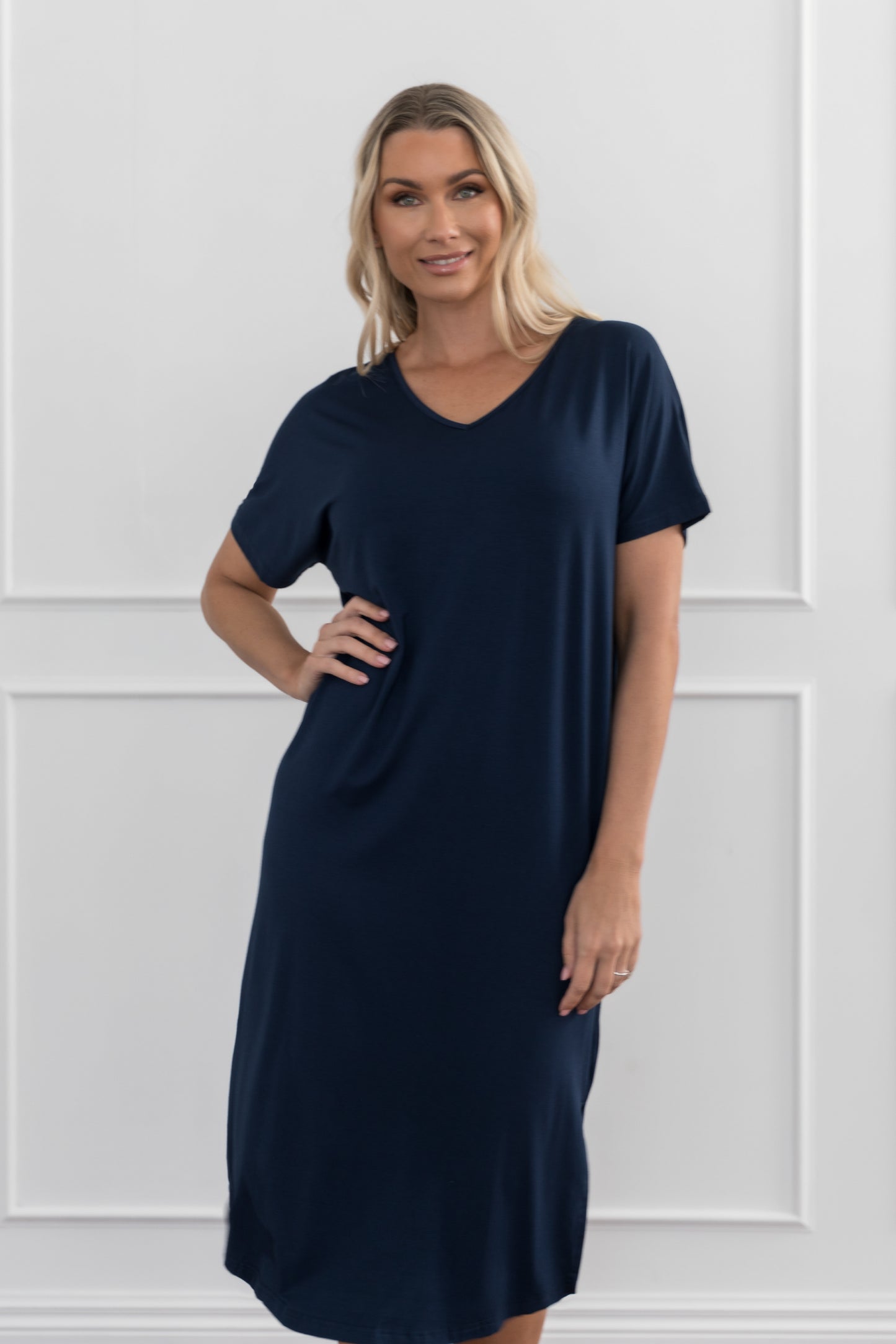 Plus-Sized Navy Dresses | PQ Collection | Fate Dress