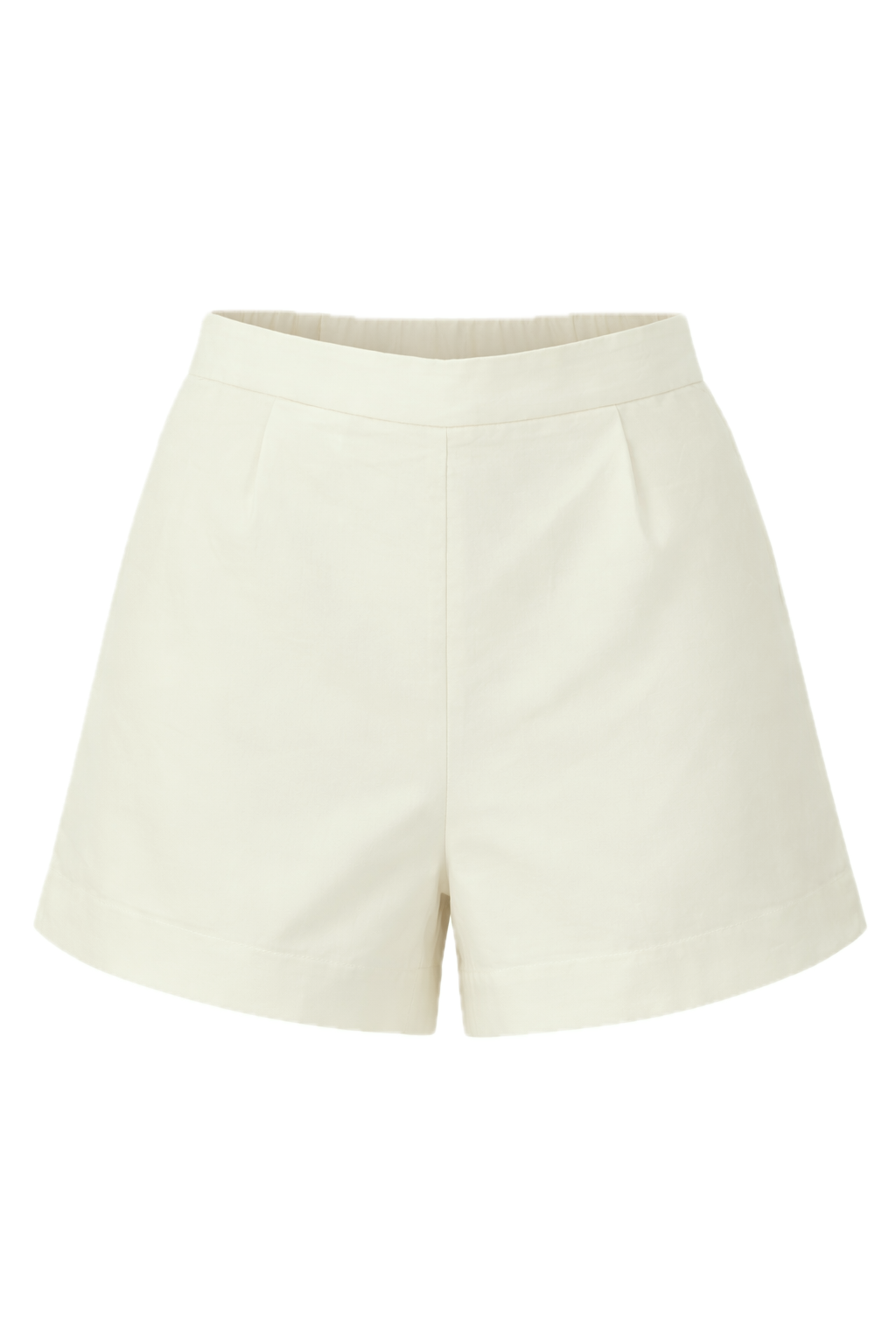 FLORENCE Lyocell Classic Length Shorts | Coconut | FINAL SALE