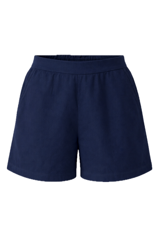 Florence Lyocell Classic Length Shorts | Maritime Blue | FINAL SALE