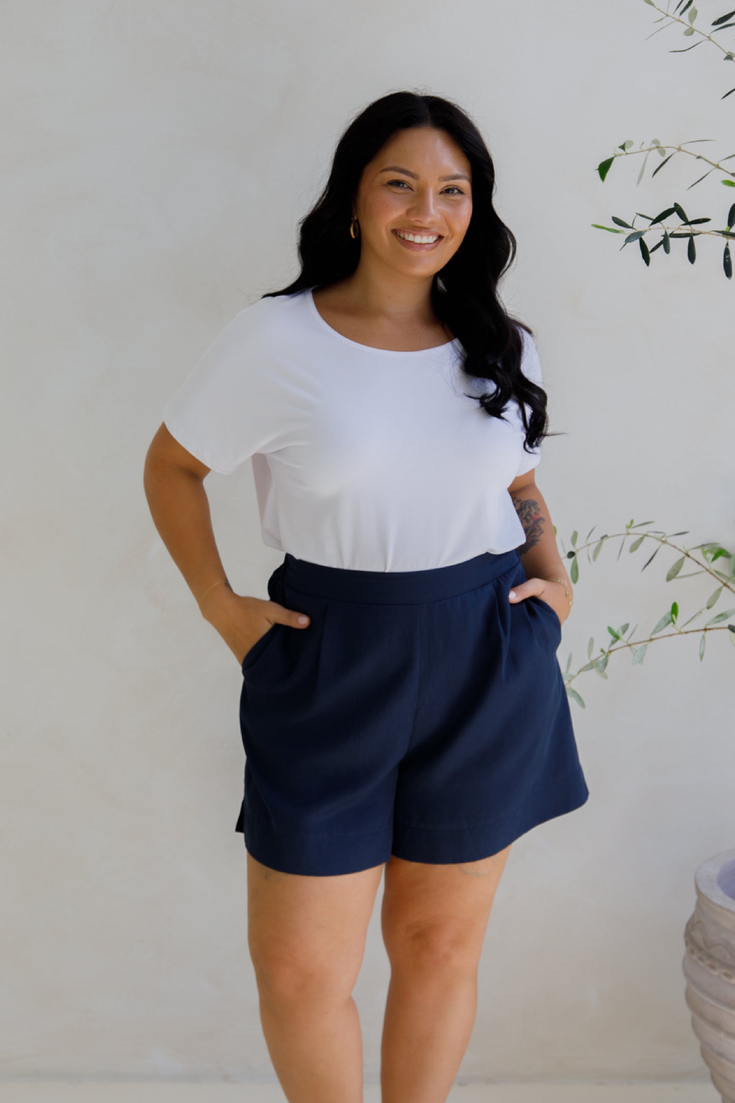 Florence Shorts | Maritime Blue