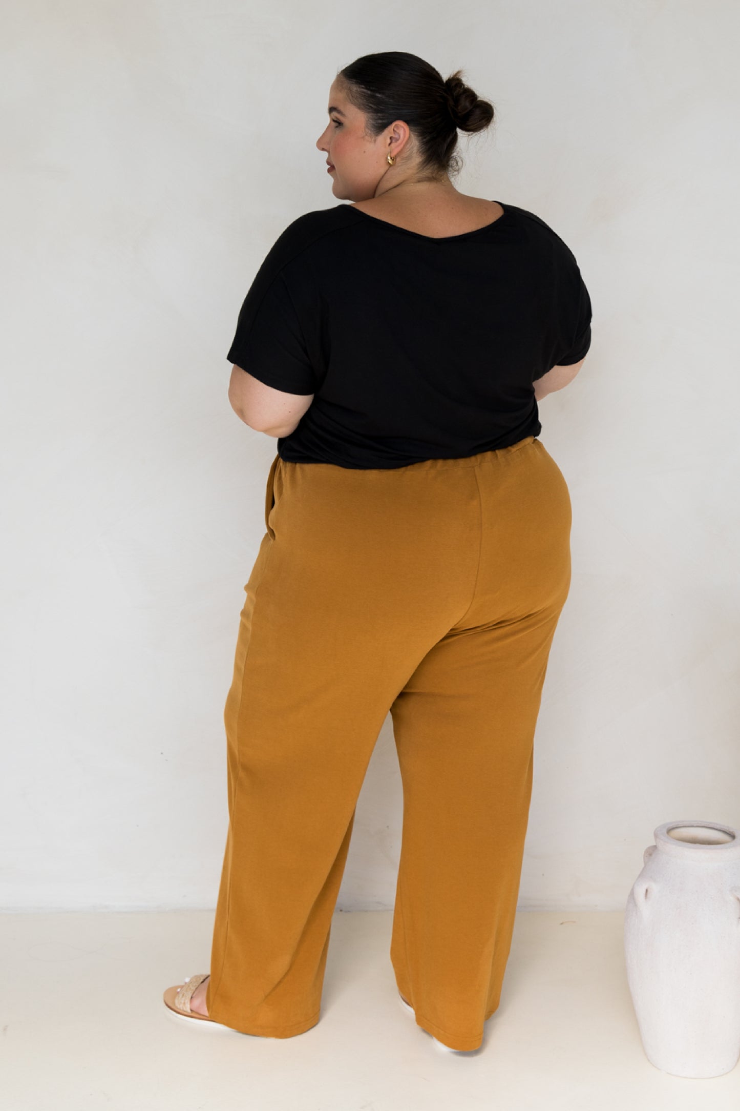 Frankie Lounge Pant | Toffee | FINAL SALE