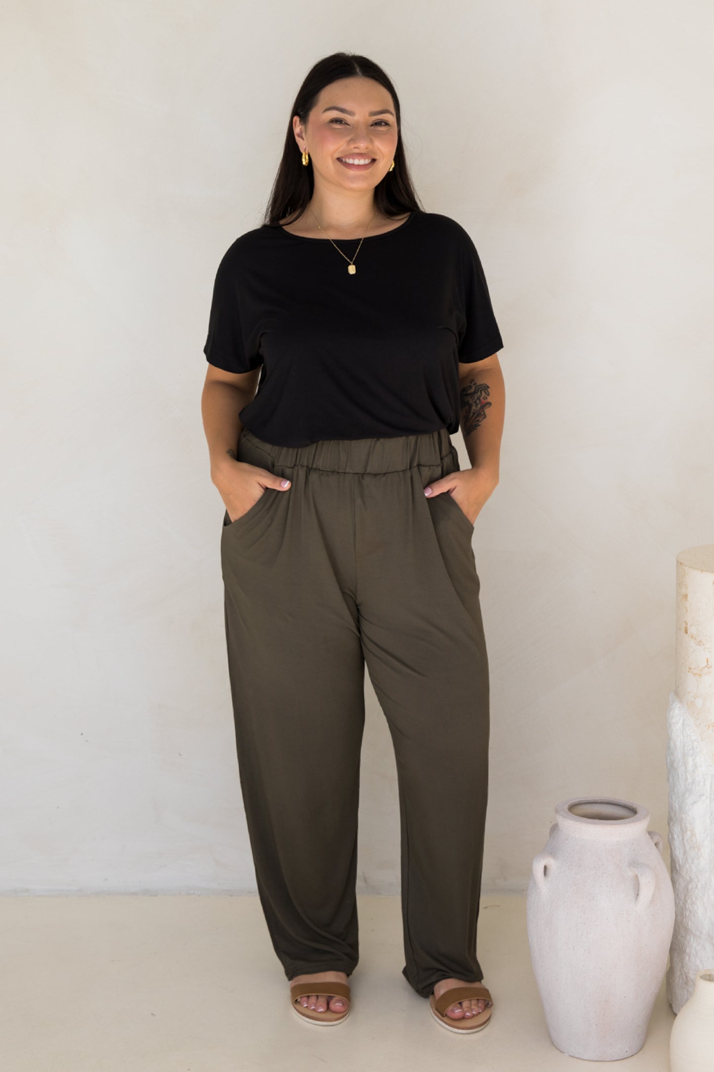 Frankie Pant | Moss Green