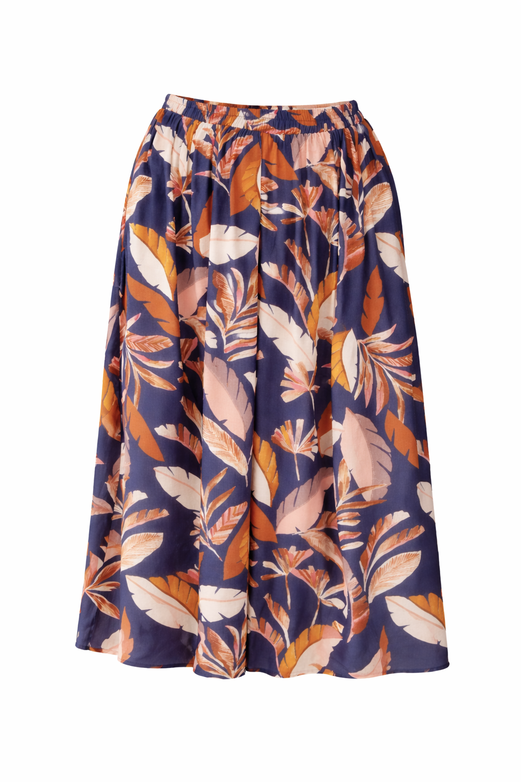 HARLEY Rayon Midi Skirt | Dark Palmetto | FINAL SALE