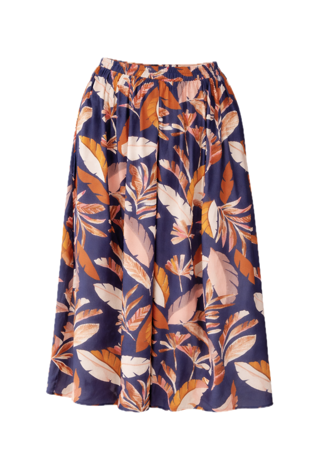 HARLEY Rayon Midi Skirt | Dark Palmetto | FINAL SALE