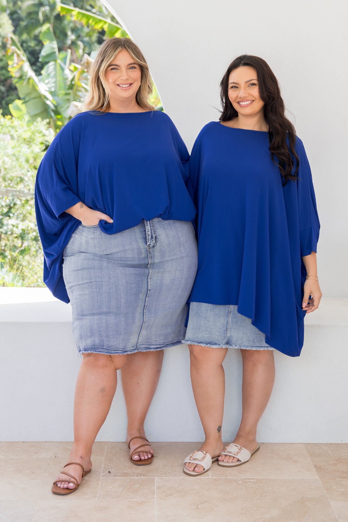 Harper Top | Baltic Blue