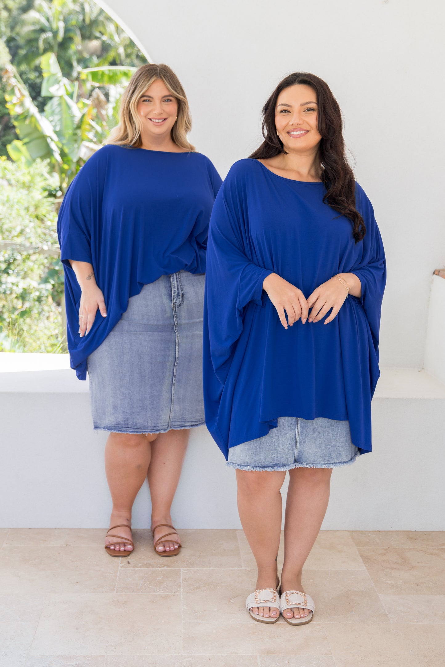 Harper Top | Baltic Blue