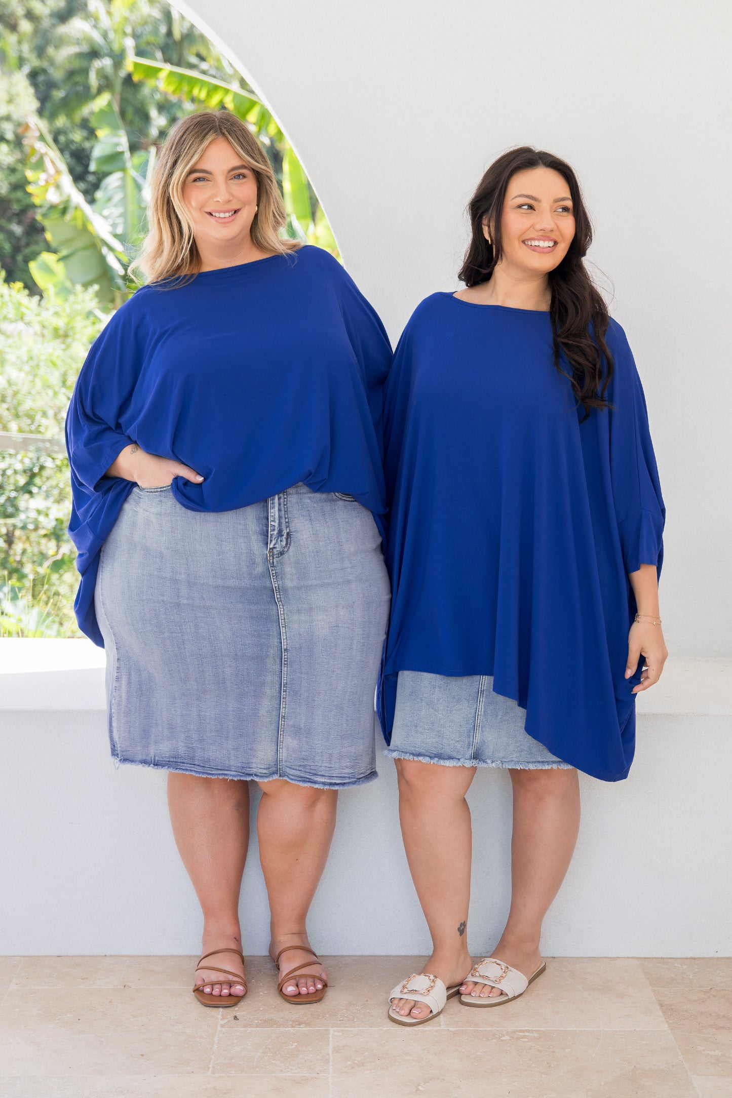 Harper Top | Baltic Blue