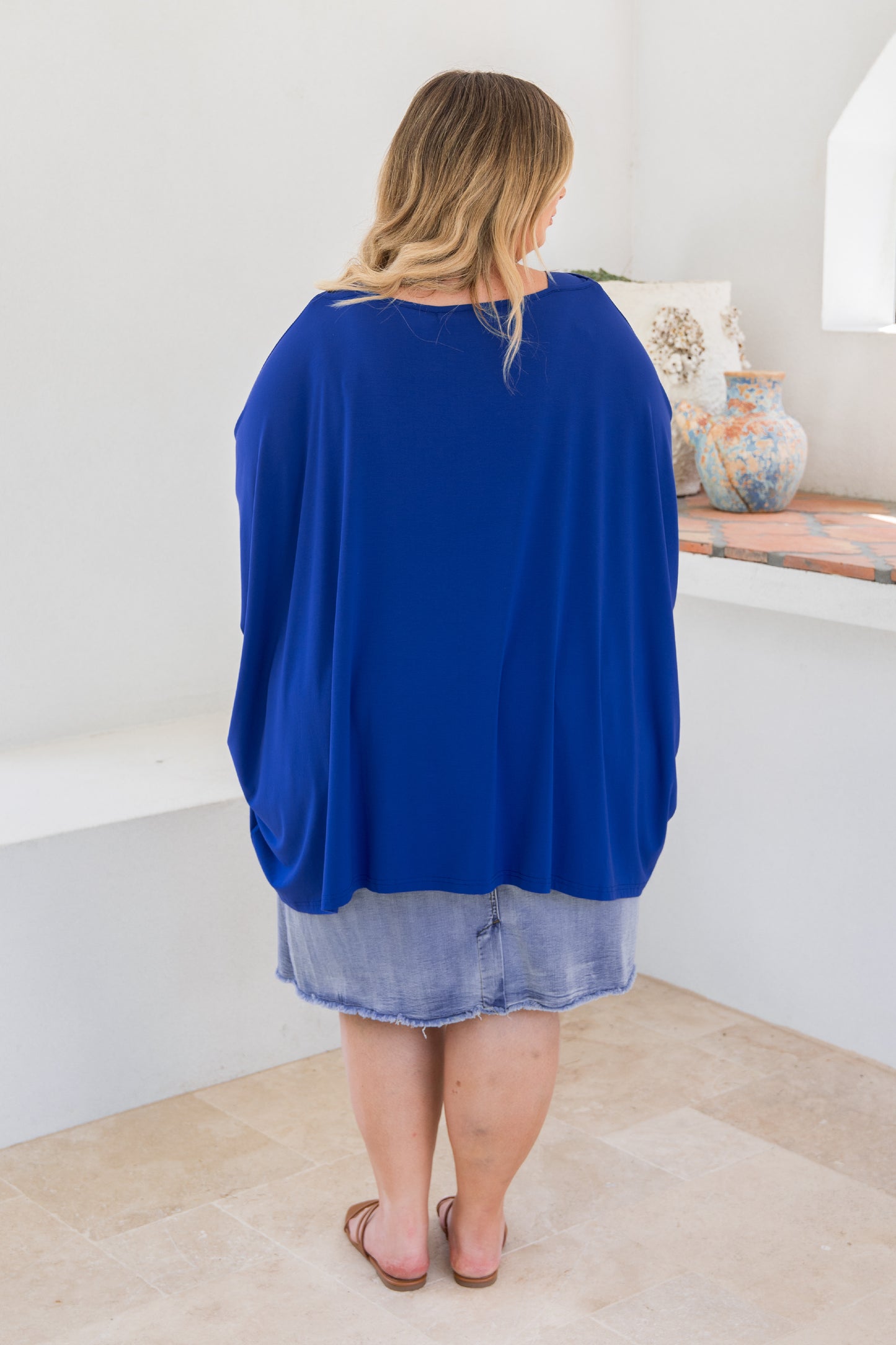 Harper Top | Baltic Blue