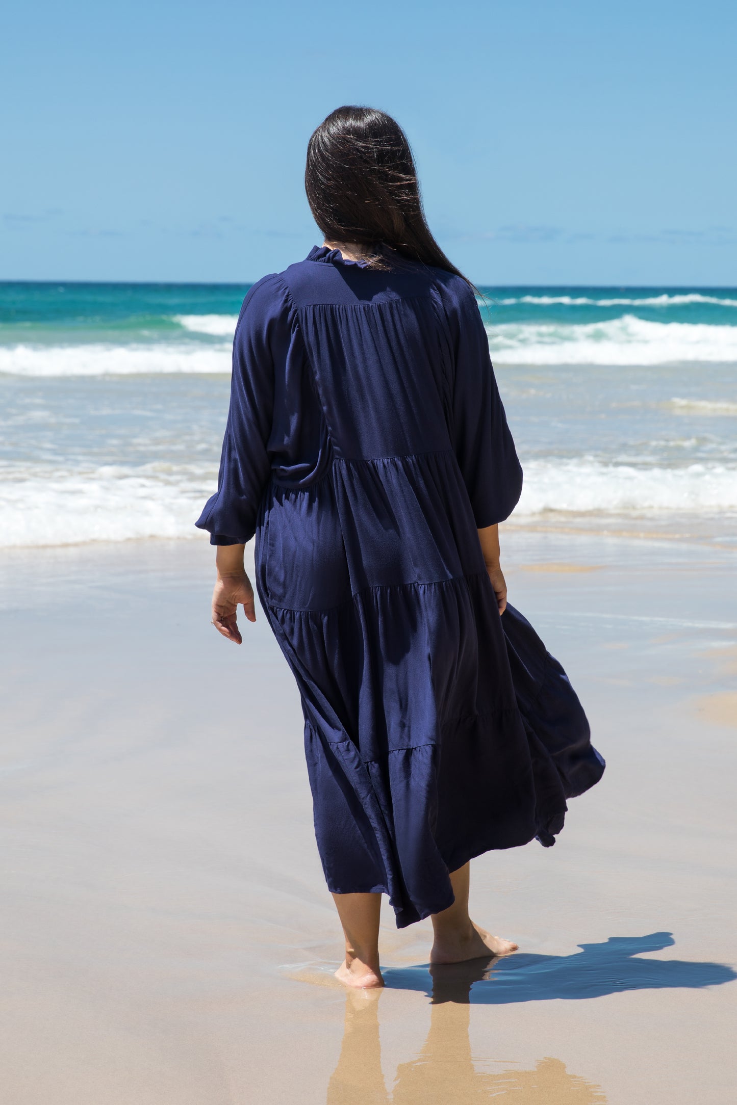 Harvest Maxi Dress | Navy | FINAL SALE