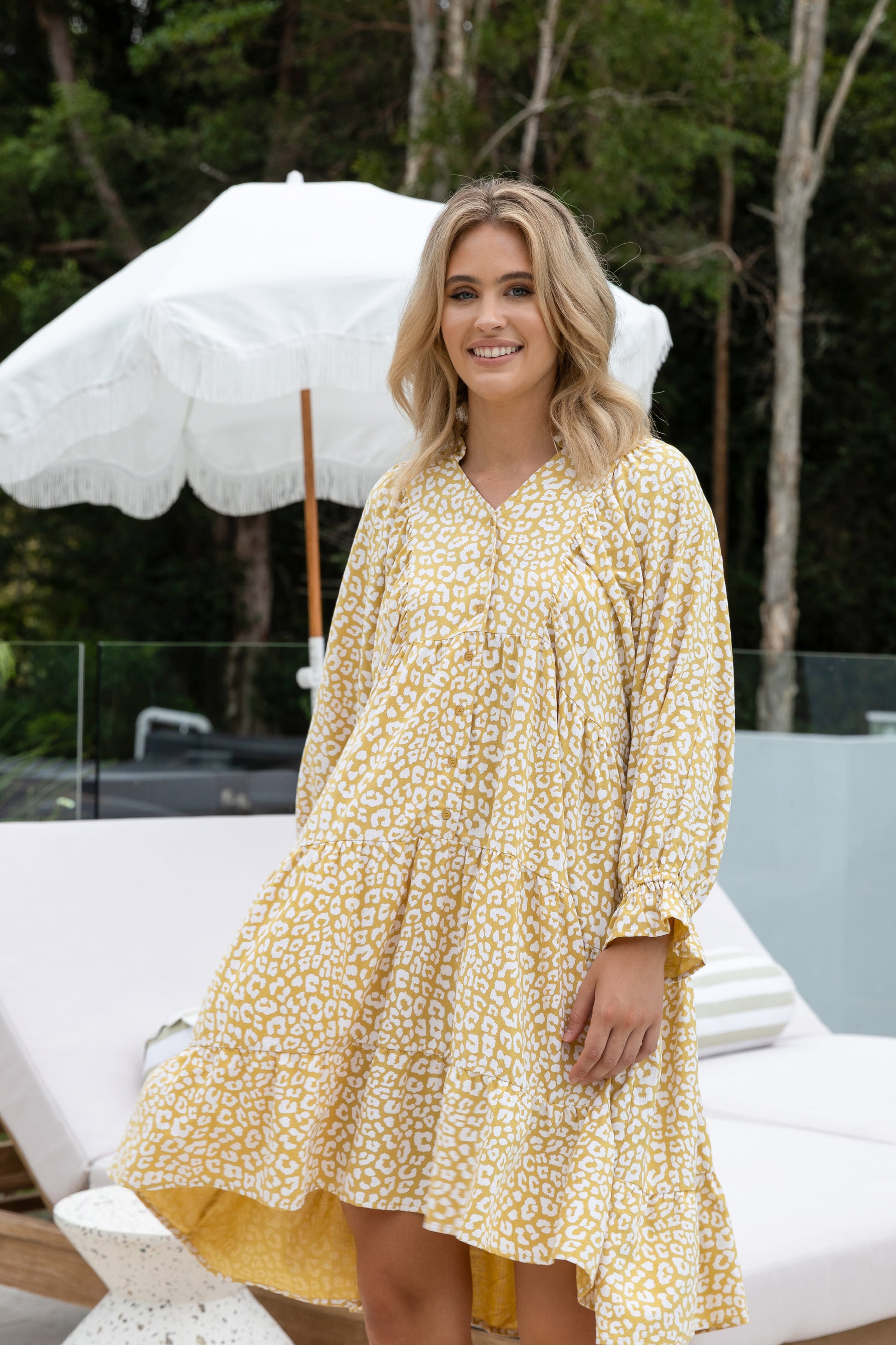 Plus-Sized Leopard Print Dresses | PQ Collection | Harvest Midi Dawn