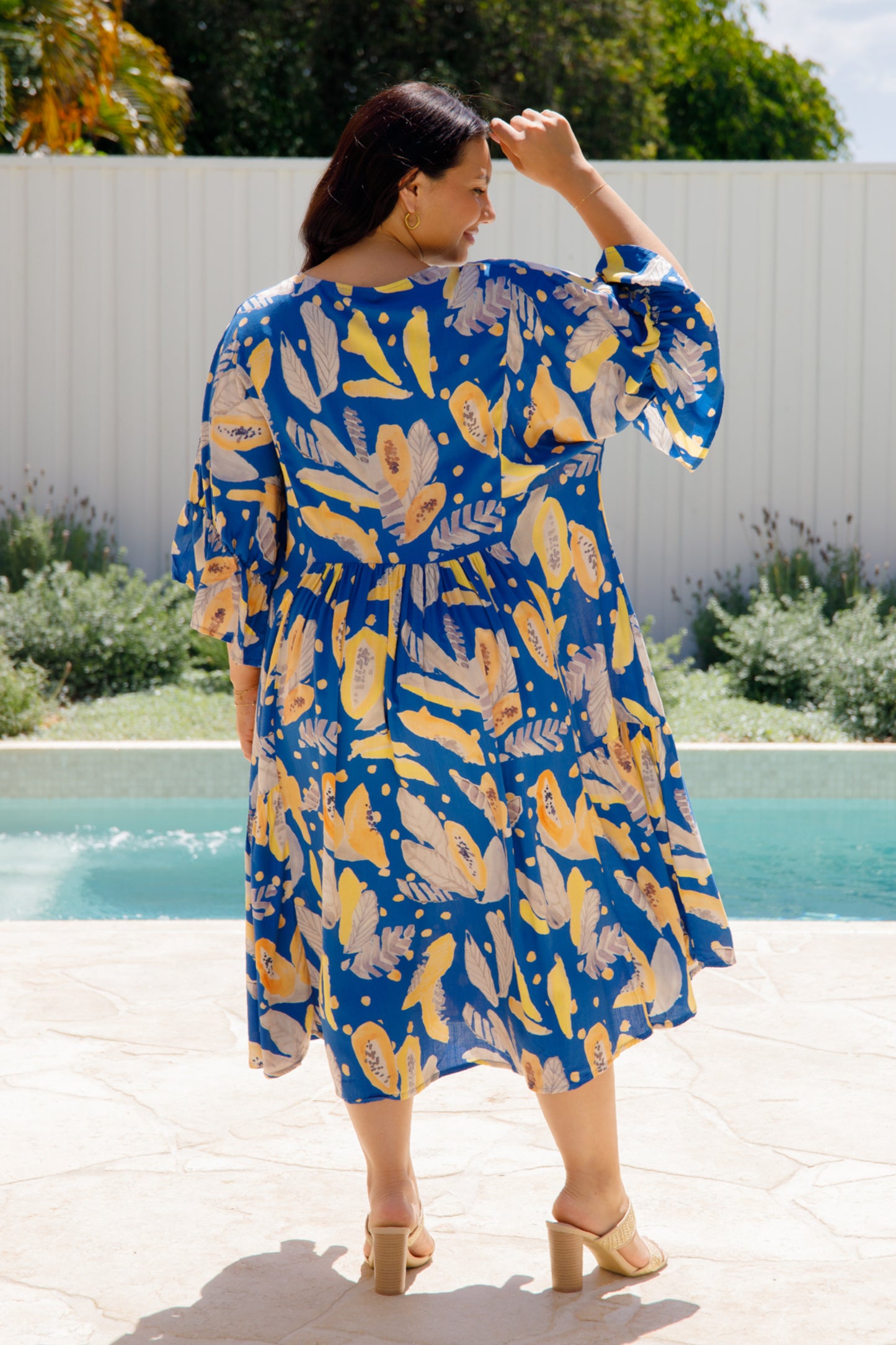 Ivy Dress | Blue Fruit Punch