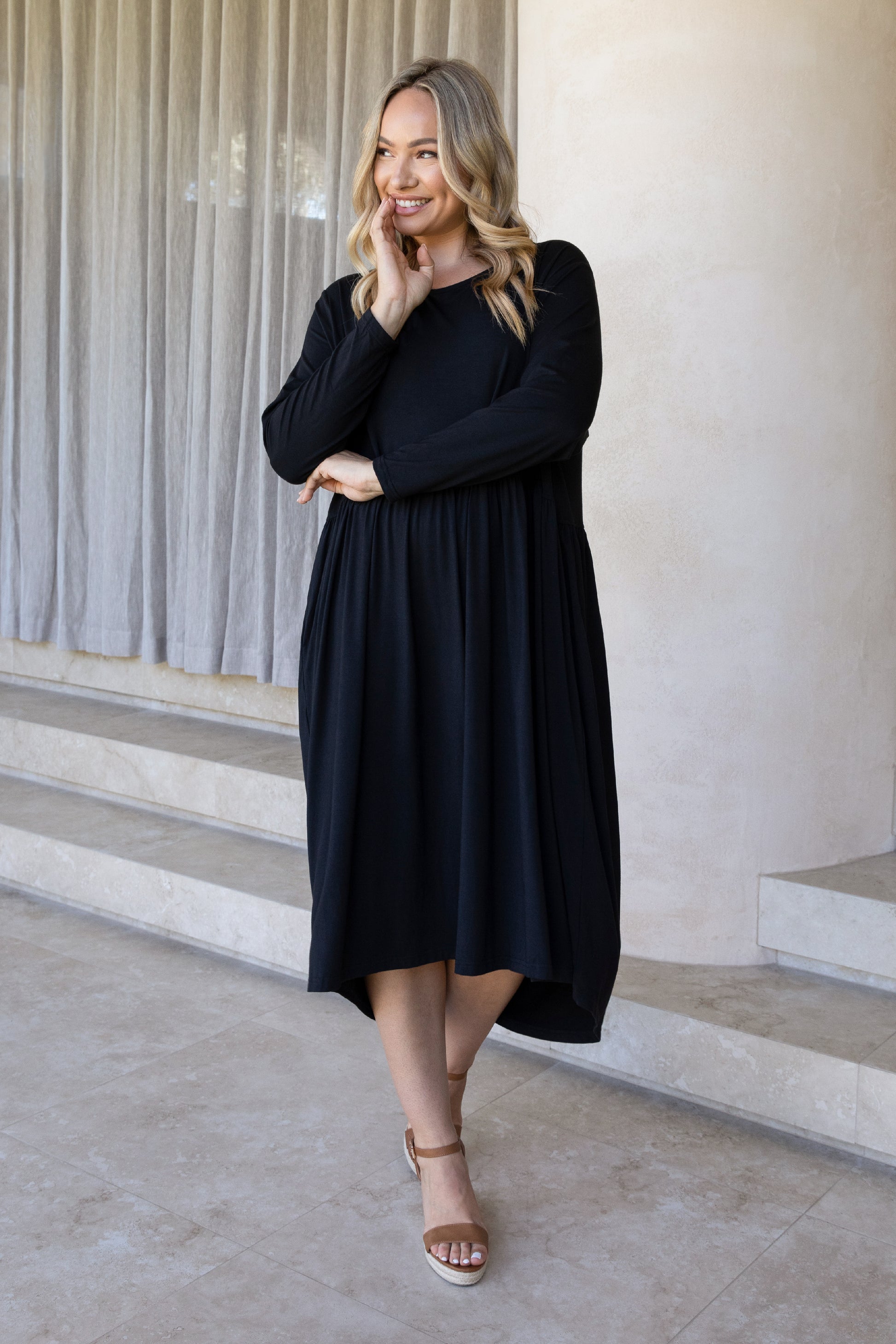 juniper dress black