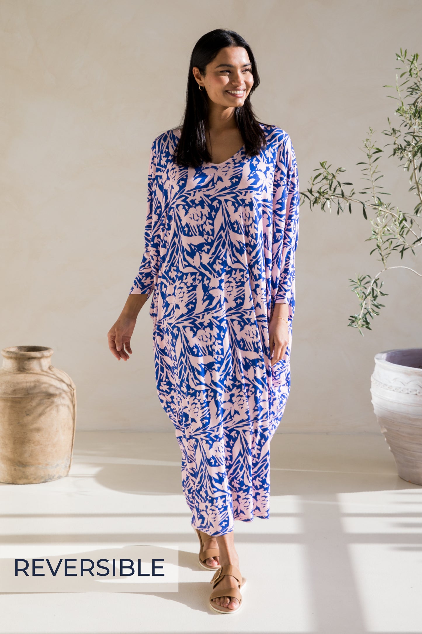 Long Sleeve Maxi Miracle Dress | Full Bloom