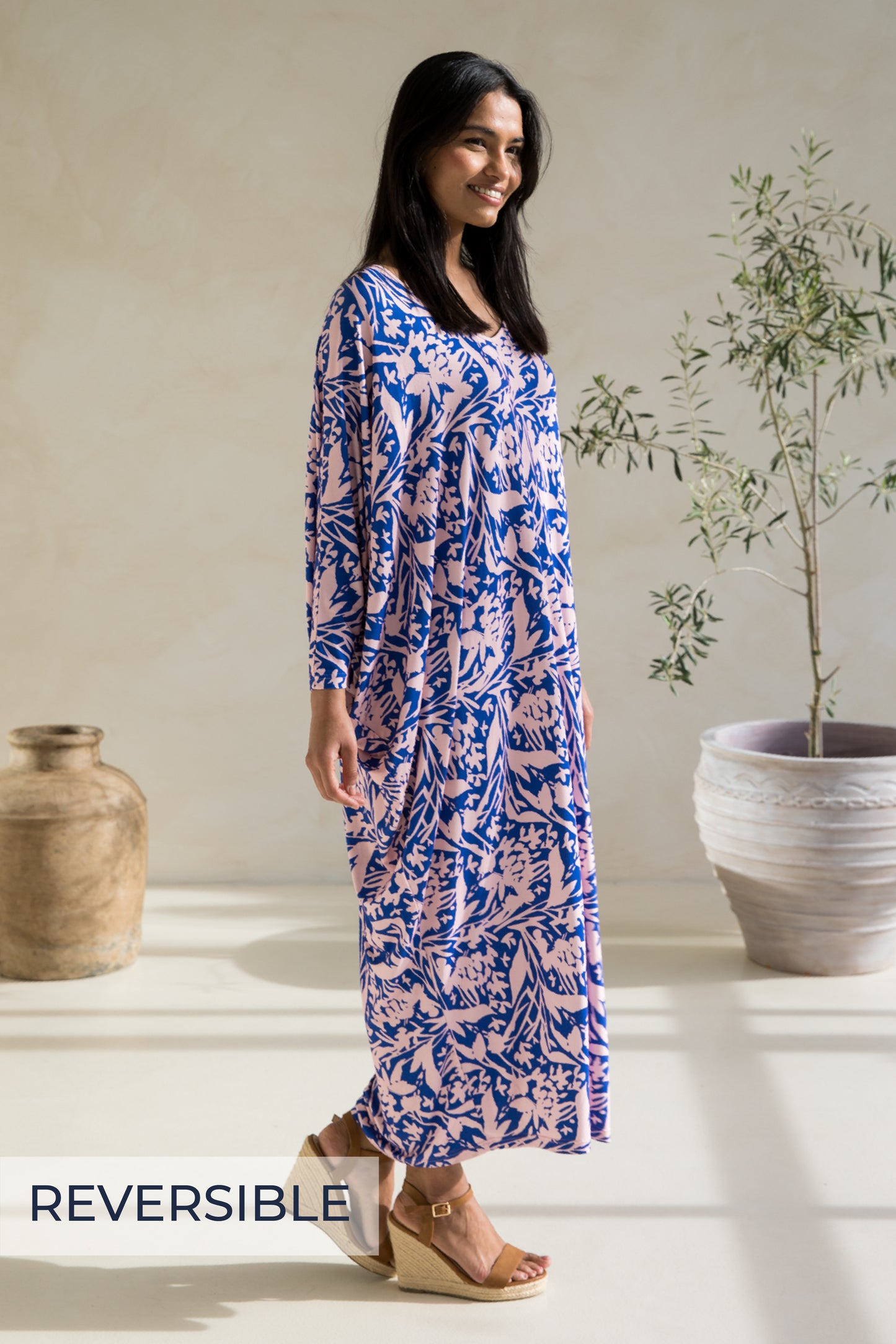 Long Sleeve Maxi Miracle Dress | Full Bloom