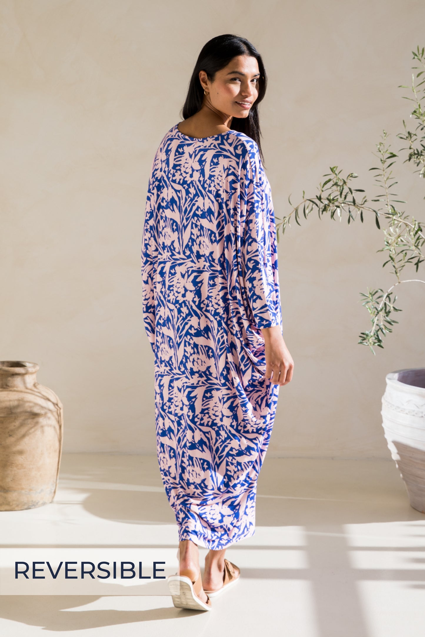 Long Sleeve Maxi Miracle Dress | Full Bloom