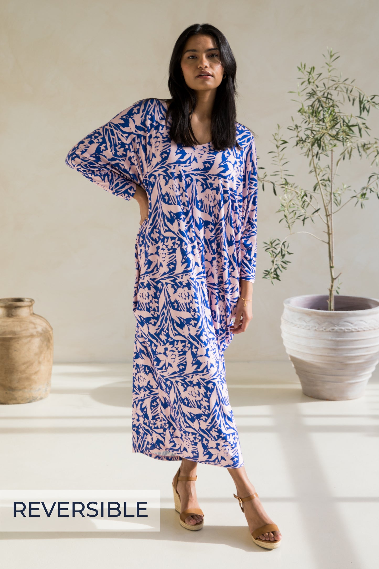 Long Sleeve Maxi Miracle Dress | Full Bloom