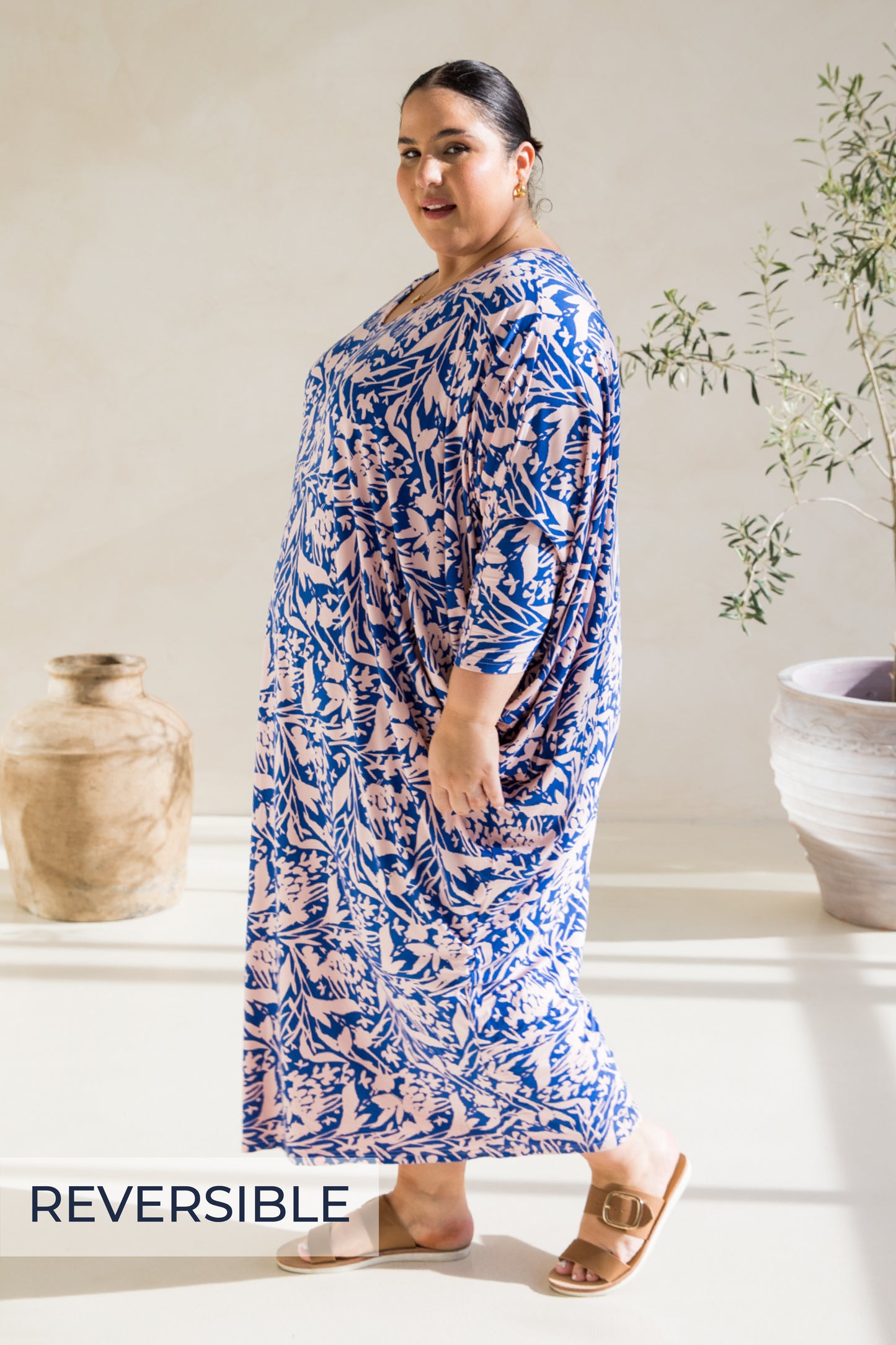 Long Sleeve Maxi Miracle Dress | Full Bloom