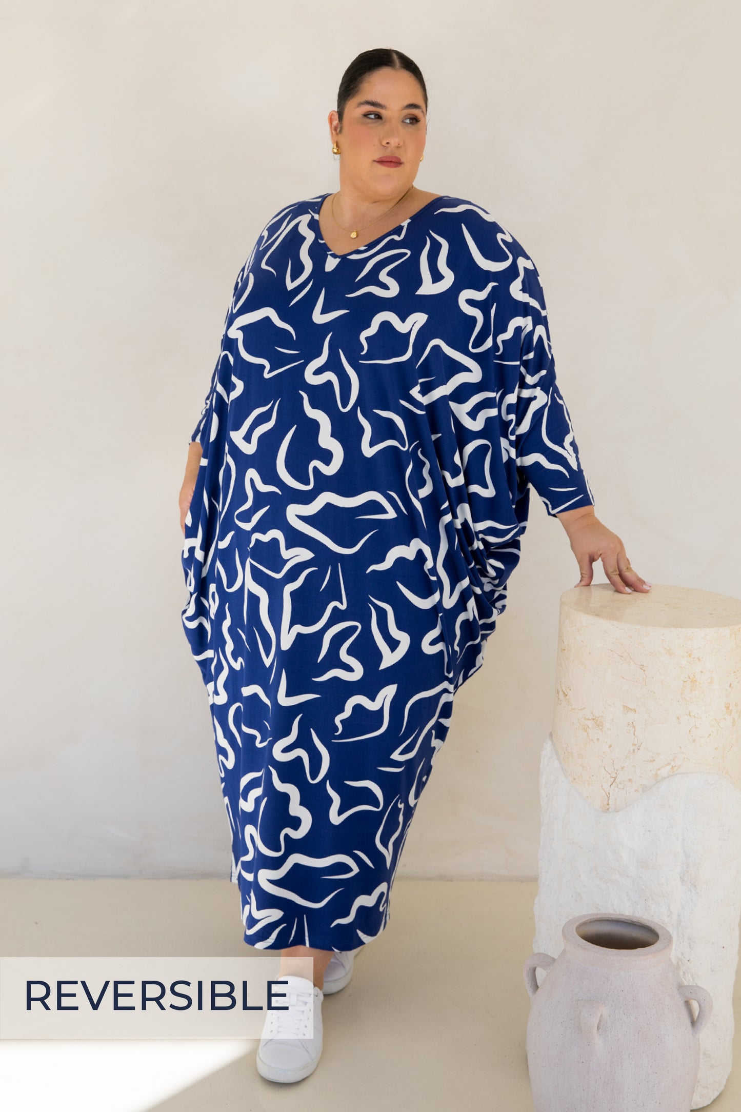 Long Sleeve Maxi Miracle Dress | Seaport