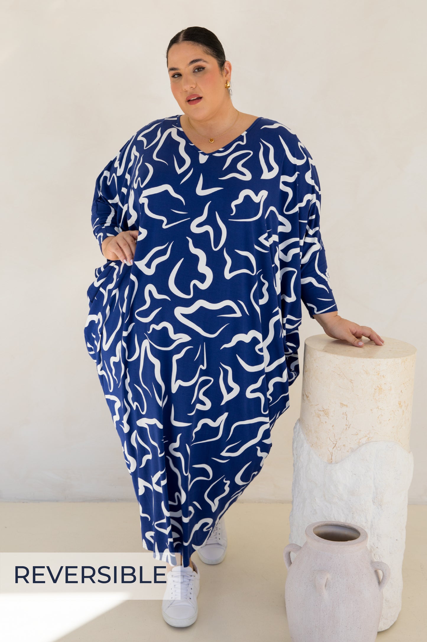 Long Sleeve Maxi Miracle Dress | Seaport