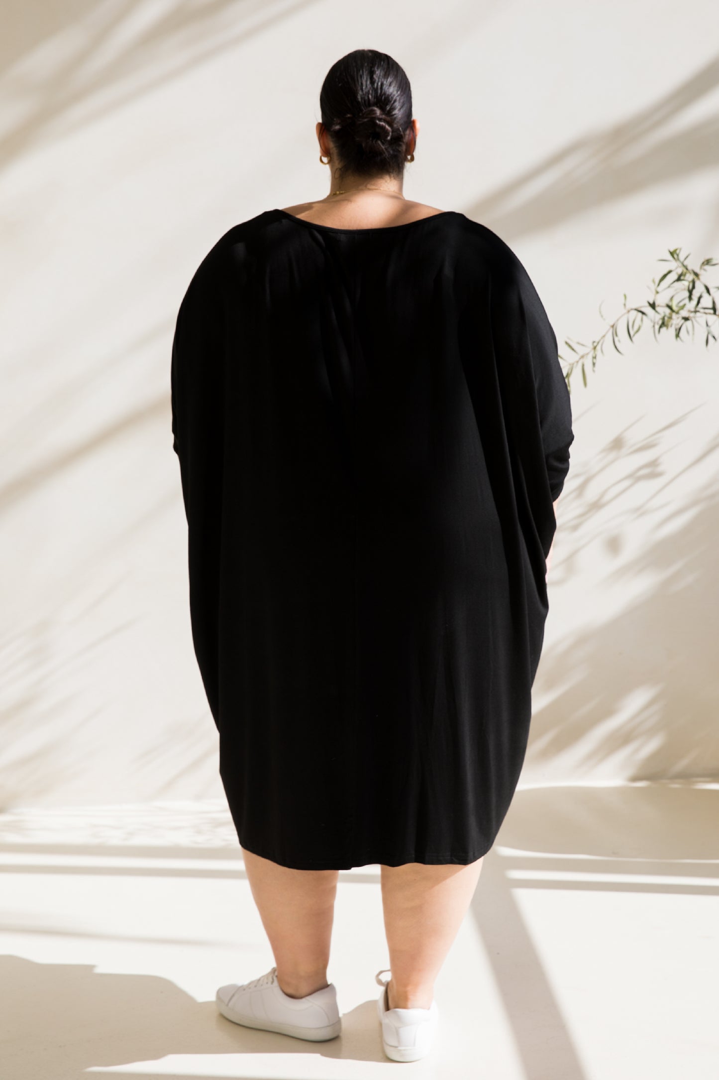 Long Sleeve Nice Dress | Black