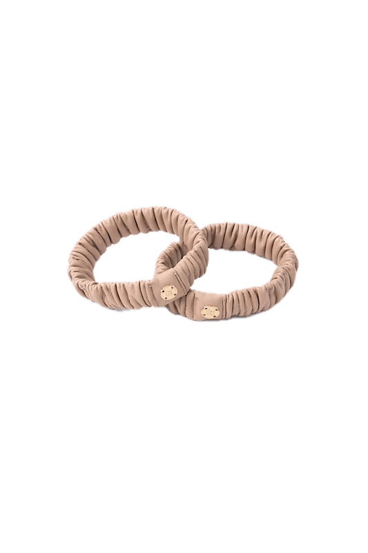 Luxe Sleeve Garter | Beige
