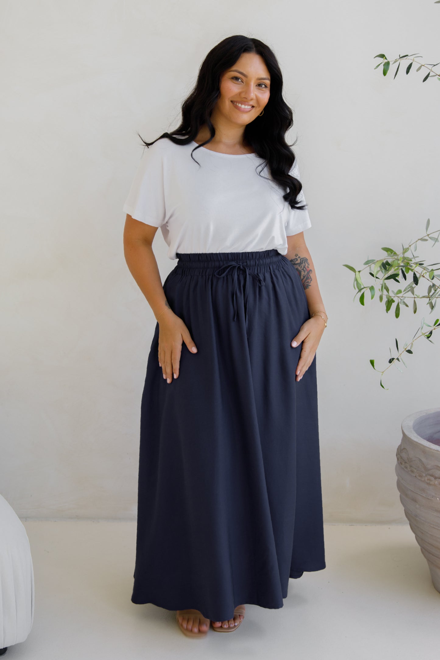 Lena Skirt | Navy