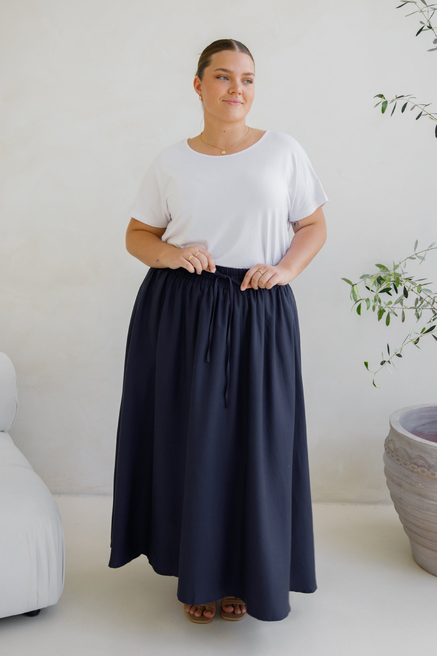 Lena Skirt | Navy