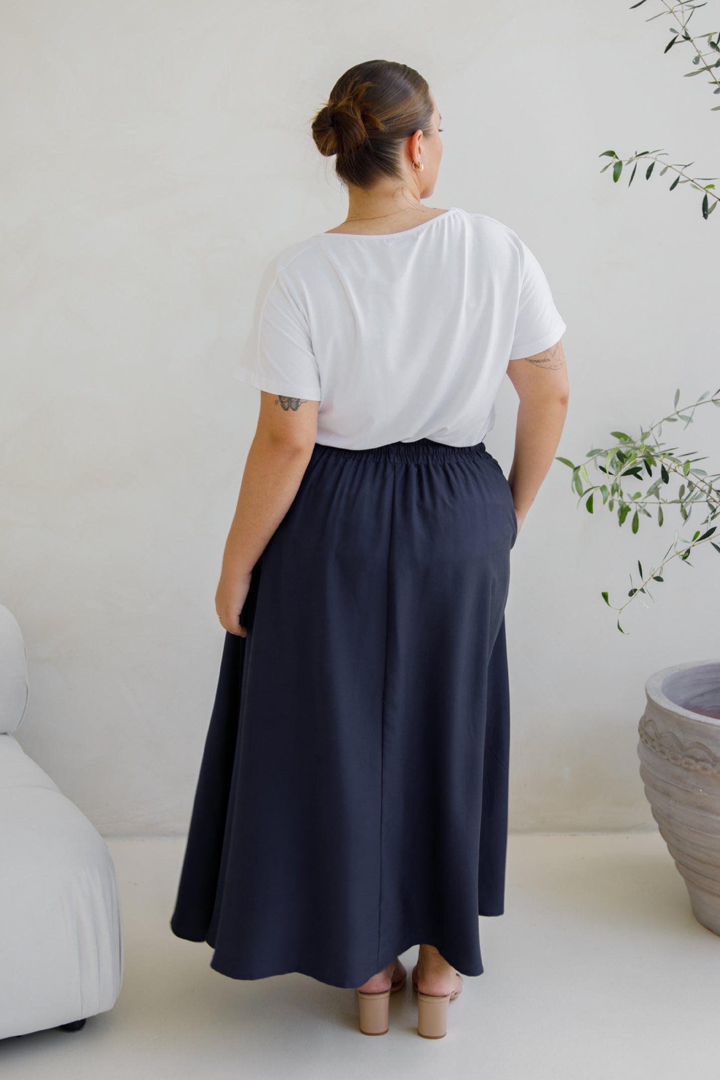 Lena Skirt | Navy