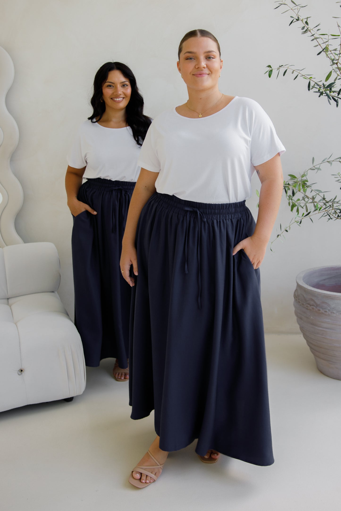 Lena Skirt | Navy