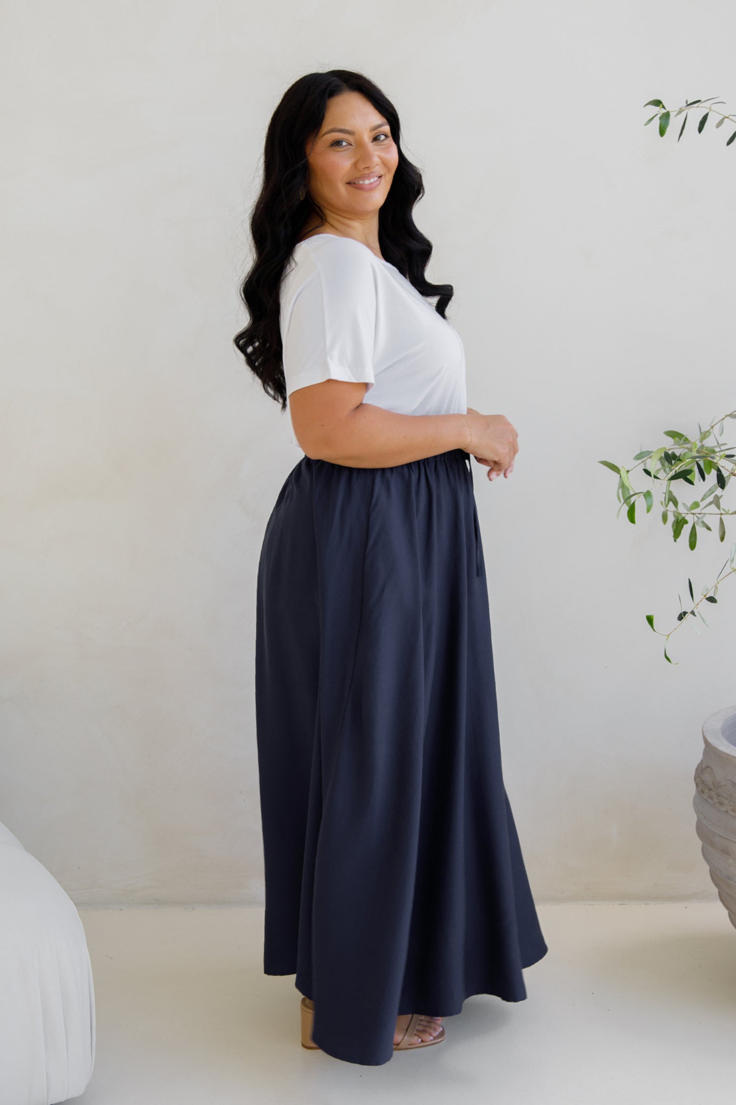 Lena Skirt | Navy